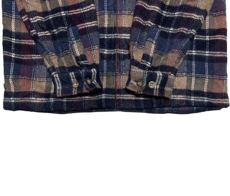 Japanese Brand Vintage 90s Plaid Wool Flannel Shirt Jacket By Possibility Size US L / EU 52-54 / 3 - 3 Thumbnail