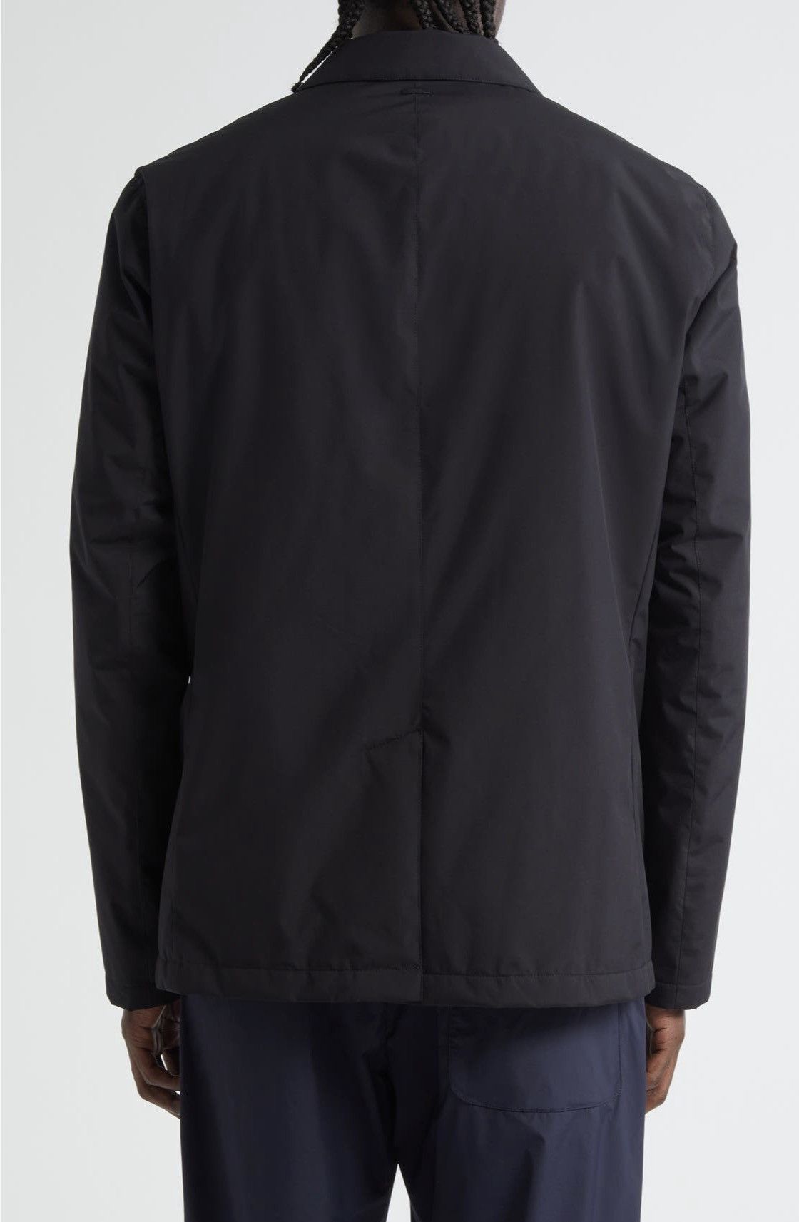 Herno Herno mens sport jacket 52 waterproof navy NWT Size US L / EU 52-54 / 3 - 4 Thumbnail