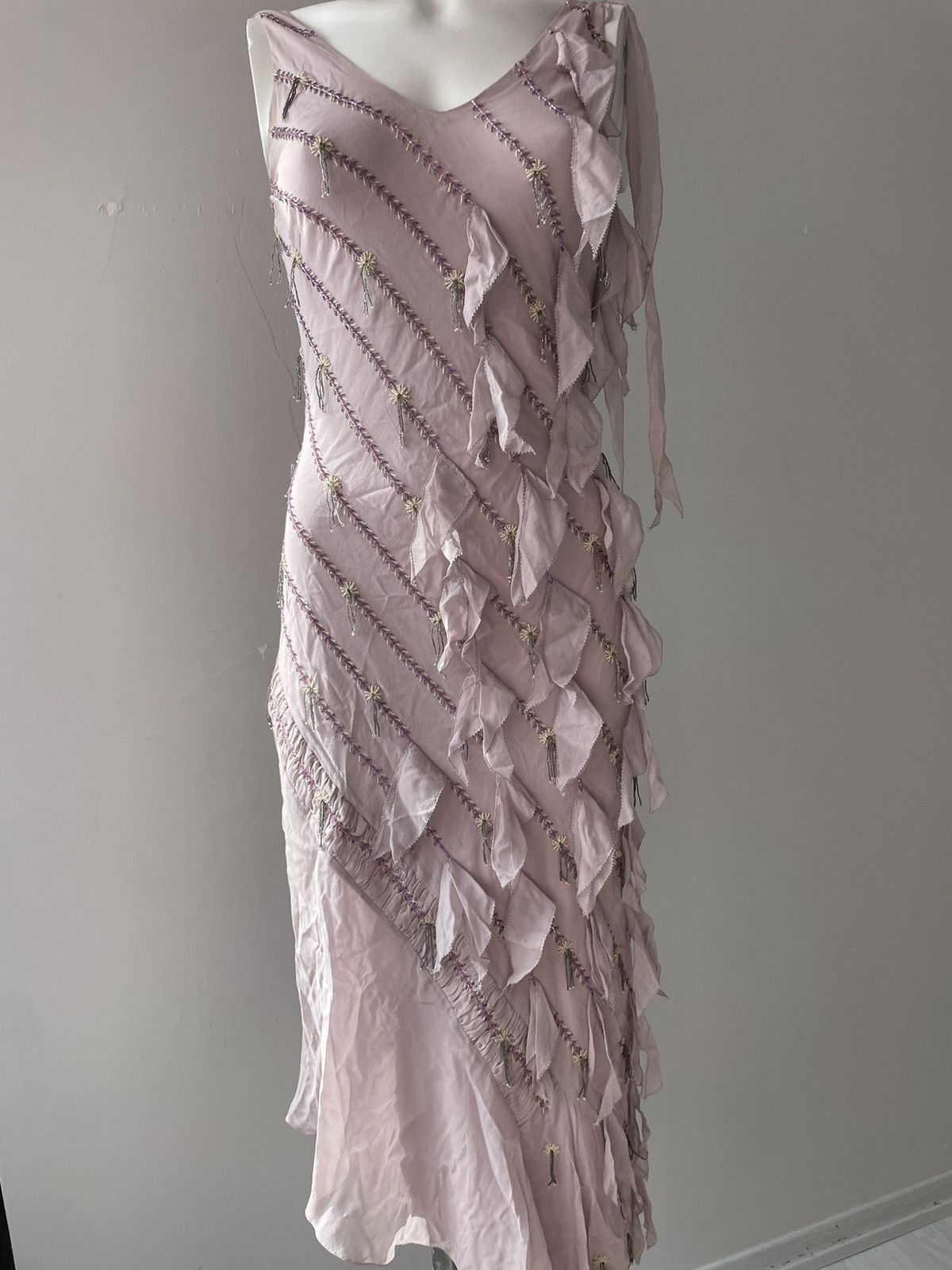 Vintage Italian silk dress Size S / US 4 / IT 40 - 5 Thumbnail