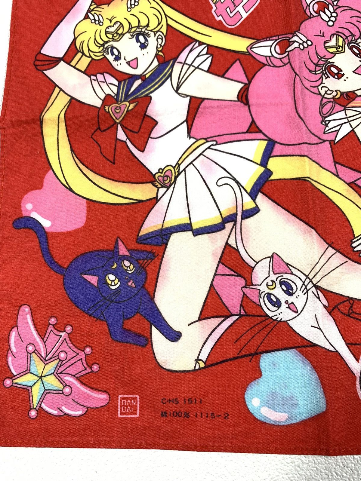 Anime × Japanese Brand Handkerchief Super sailormoon Size ONE SIZE - 3 Thumbnail