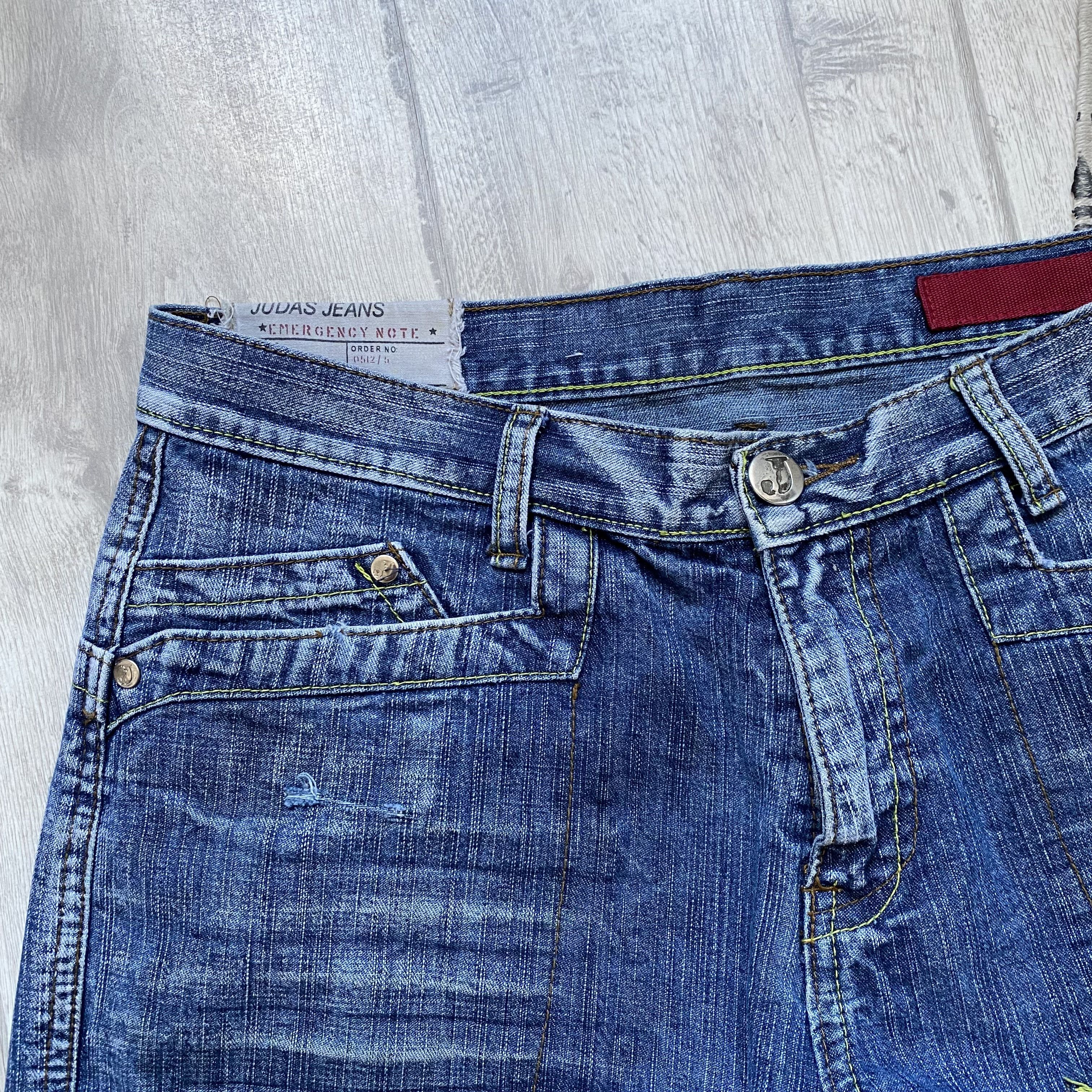 If Six Was Nine 👖Vintage 2000s Avant-garde ifsixwasnine jeans Distressed Size US 32 / EU 48 - 5 Thumbnail