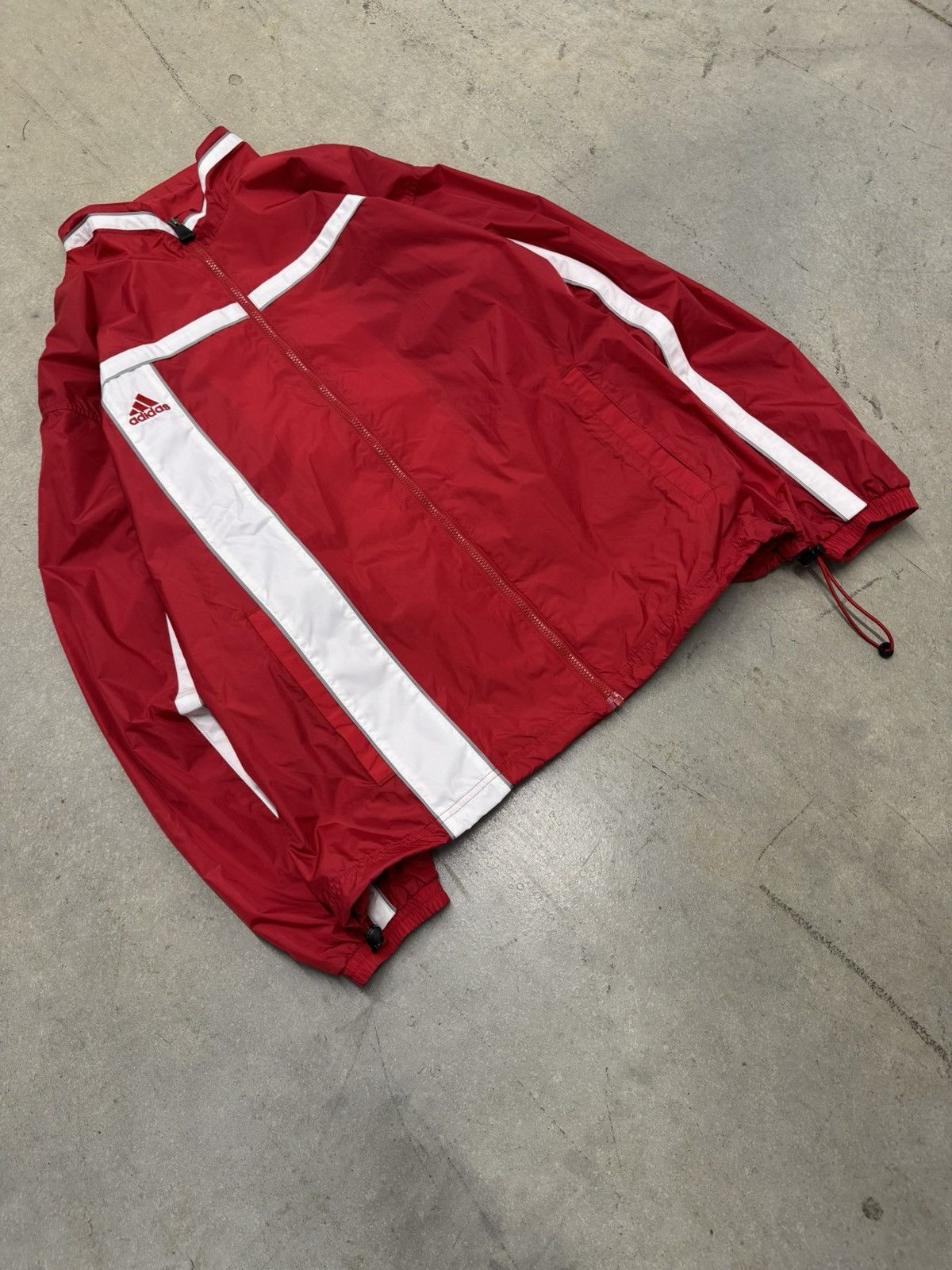 Adidas Vintage Adidas Windbreaker Size US XL / EU 56 / 4 - 1 Thumbnail