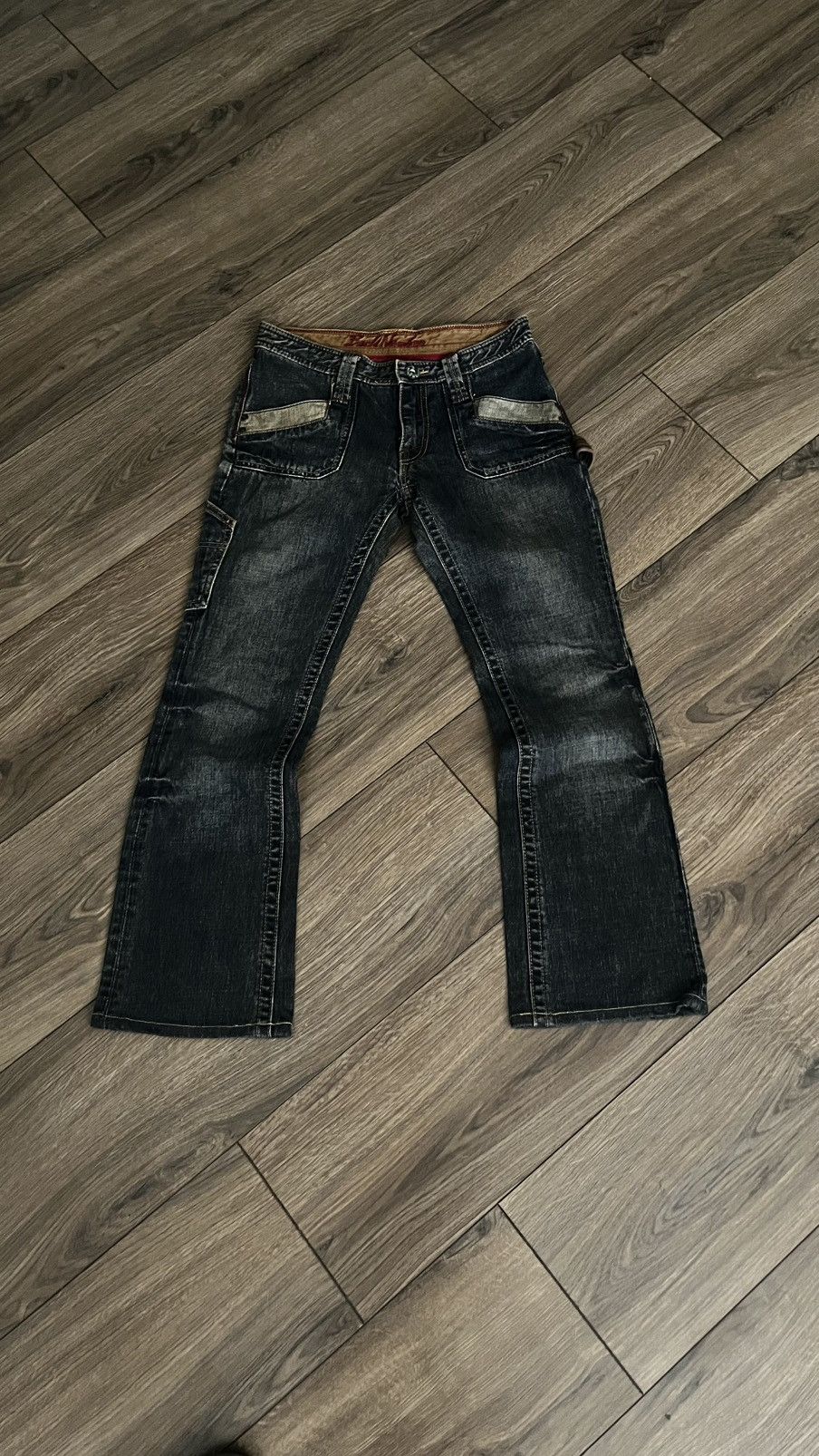 Japanese Brand Japanese bootcut denim Size US 26 / EU 42 - 1 Thumbnail