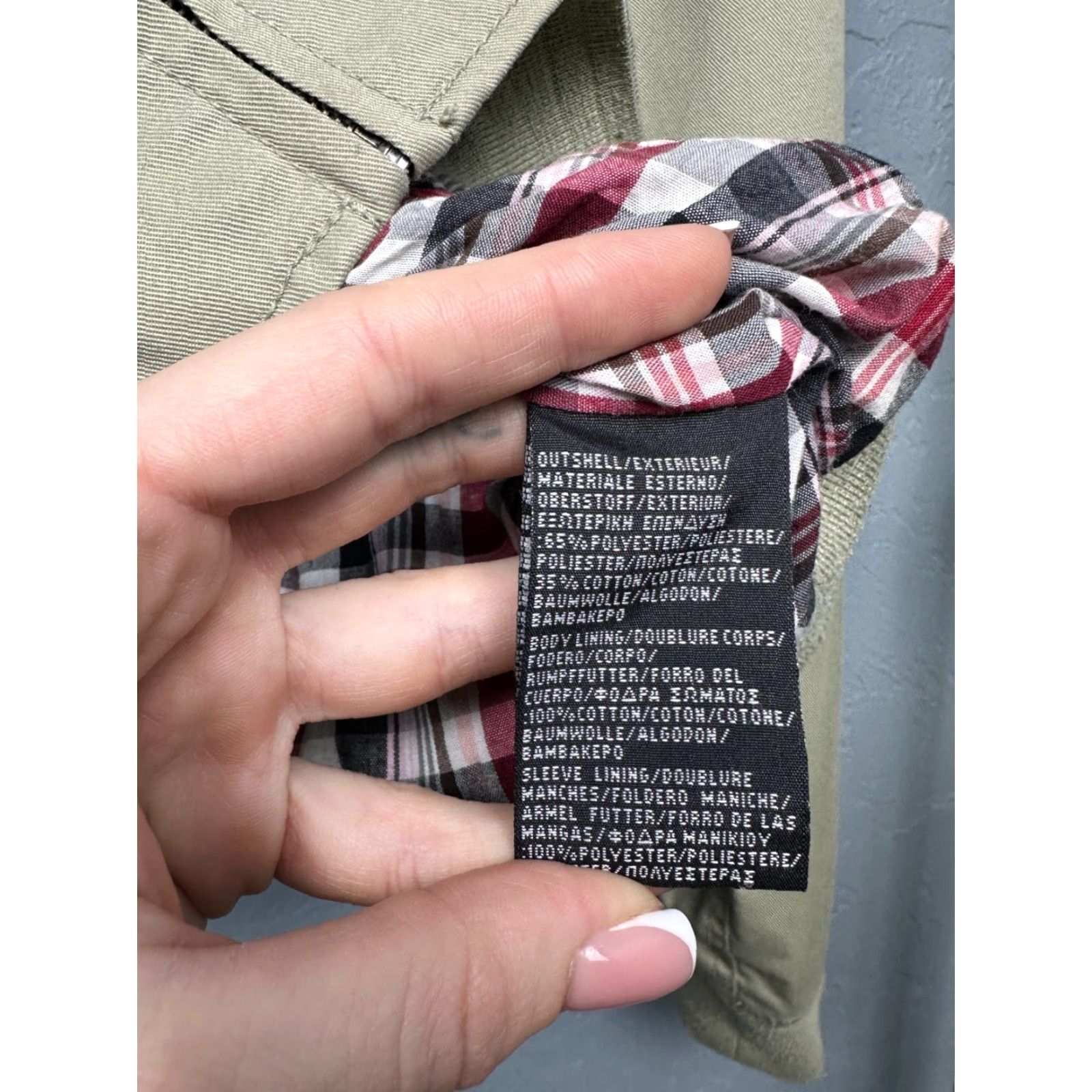 Schott Schott NYC Jacket Mens XL Windbreaker Beige Logo Vintage No Size US XL / EU 56 / 4 - 5 Thumbnail