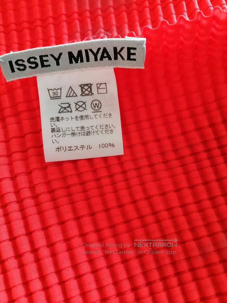 Issey Miyake Issey Miyake Red Tank Top Size M / US 6-8 / IT 42-44 - 2 Thumbnail