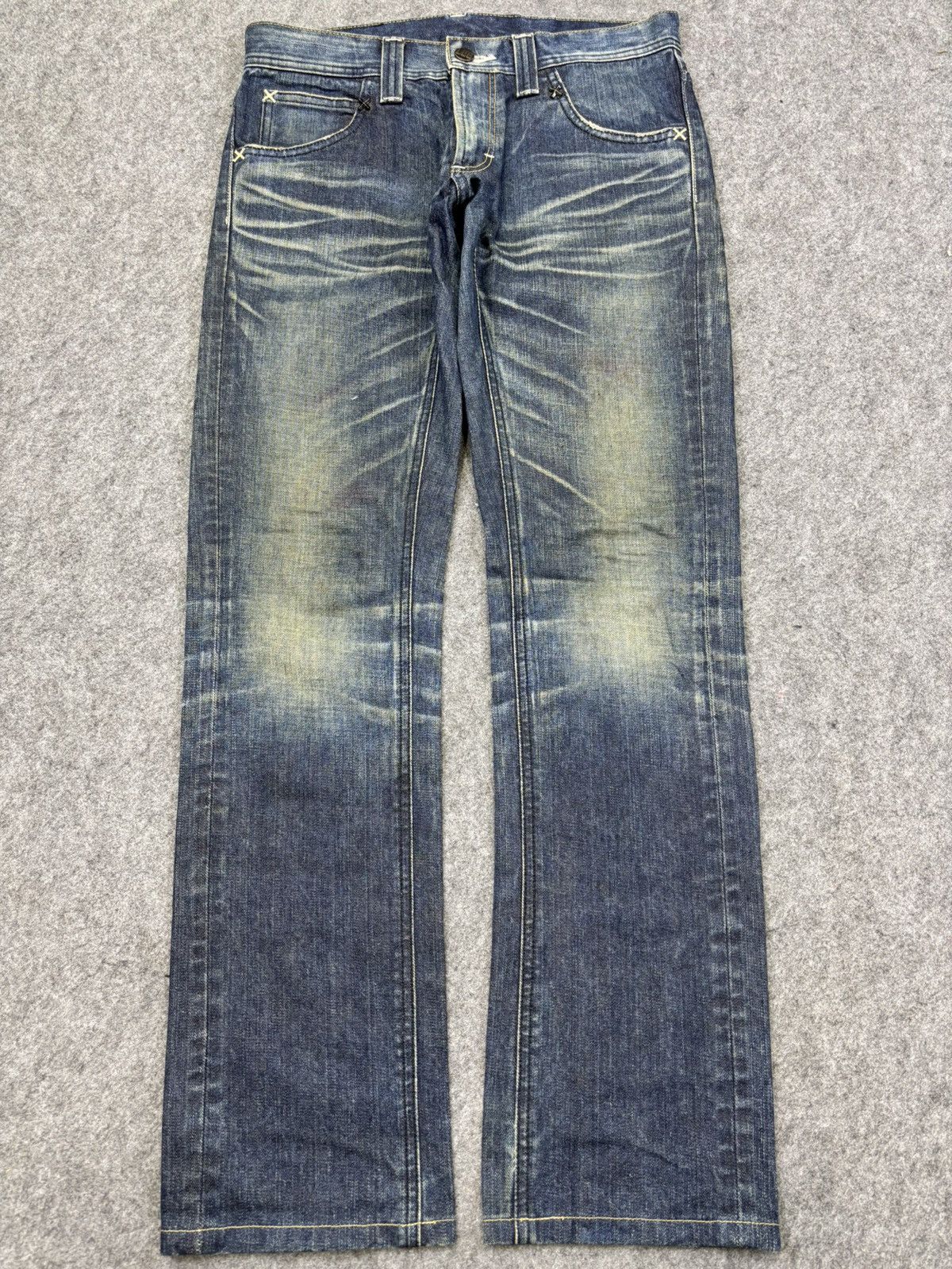 Lee 💥Insane Fades💥Lee Rider Denim F850 Size US 32 / EU 48 - 17 Thumbnail