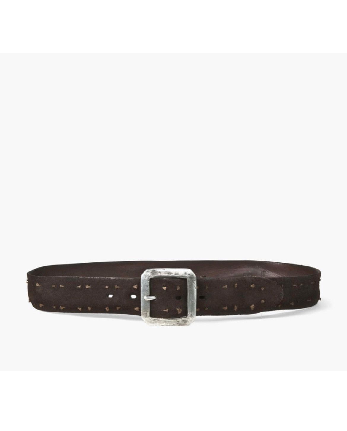 John Varvatos Suede Knot Belt Size 32 Size 32 - 2 Thumbnail