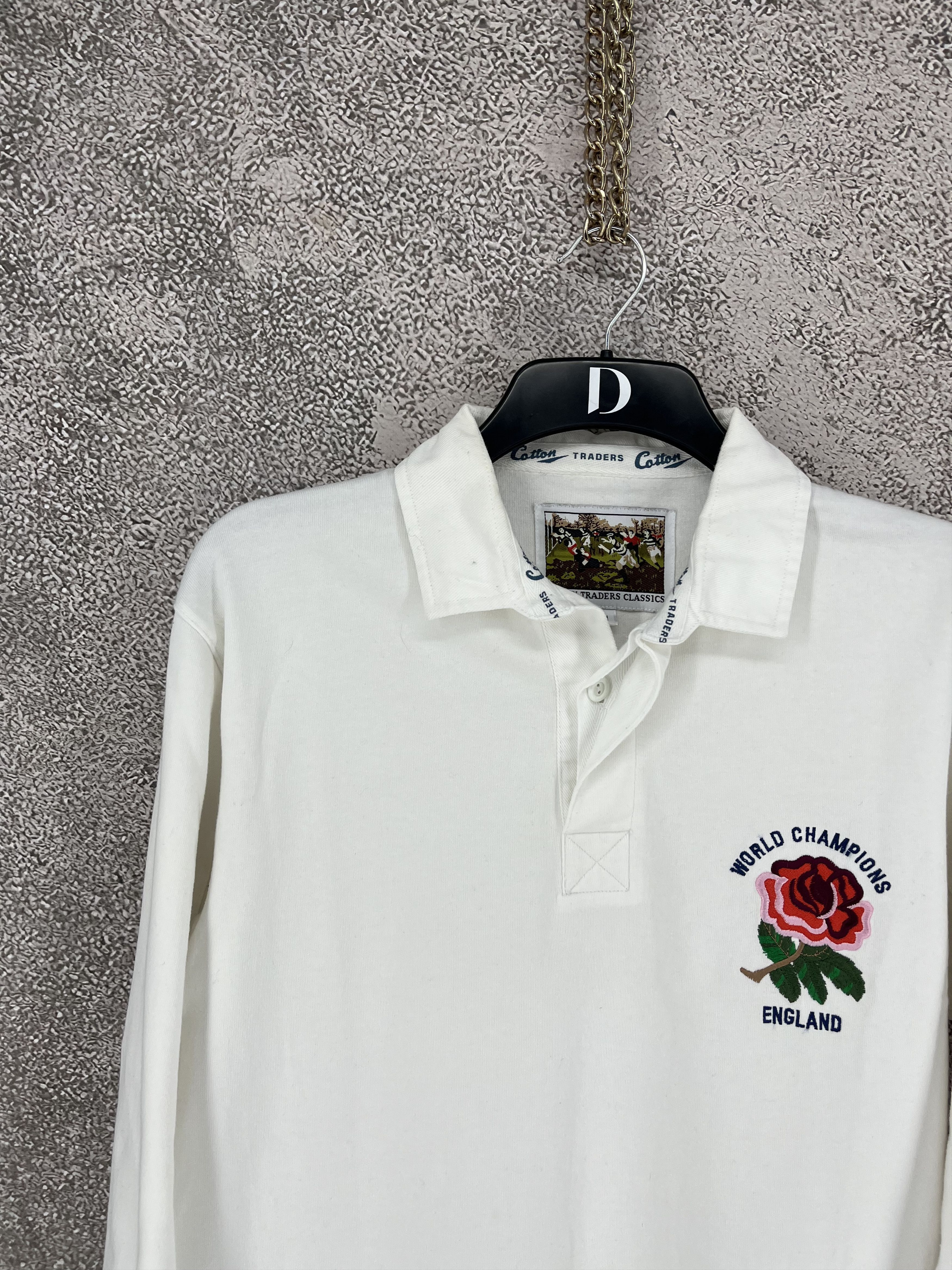 Cotton Traders England Rugby Union 1991 1992 Cotton Traders home jersey Size US M / EU 48-50 / 2 - 5 Thumbnail