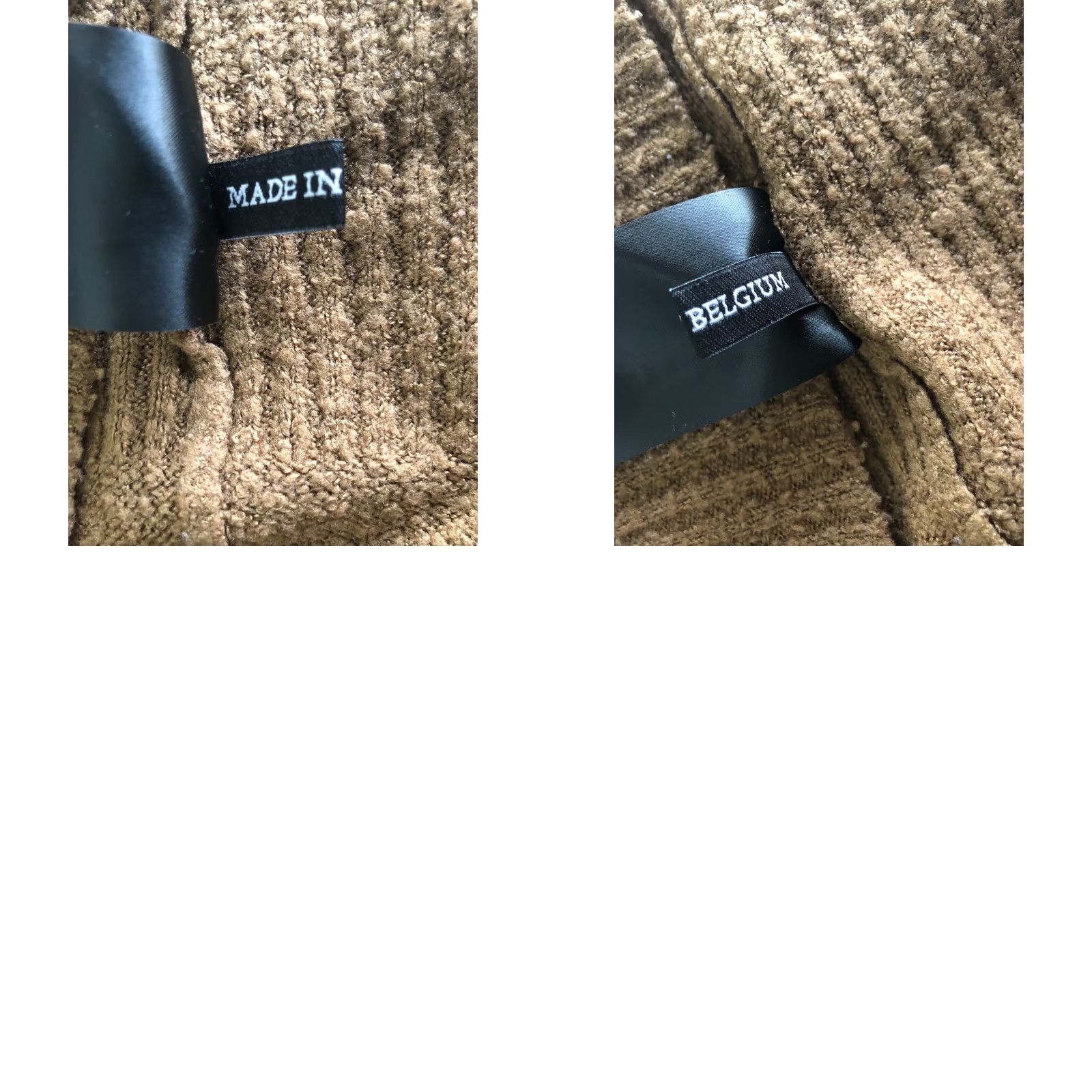Ann Demeulemeester Ann Demeulemeester Pullover Sweater Women S Brown Knit Fleece Wool Ribbed Neck Cuffs Casual Long Sleeve Roll Neck Vintage No Size S / US 4 / IT 40 - 8 Thumbnail