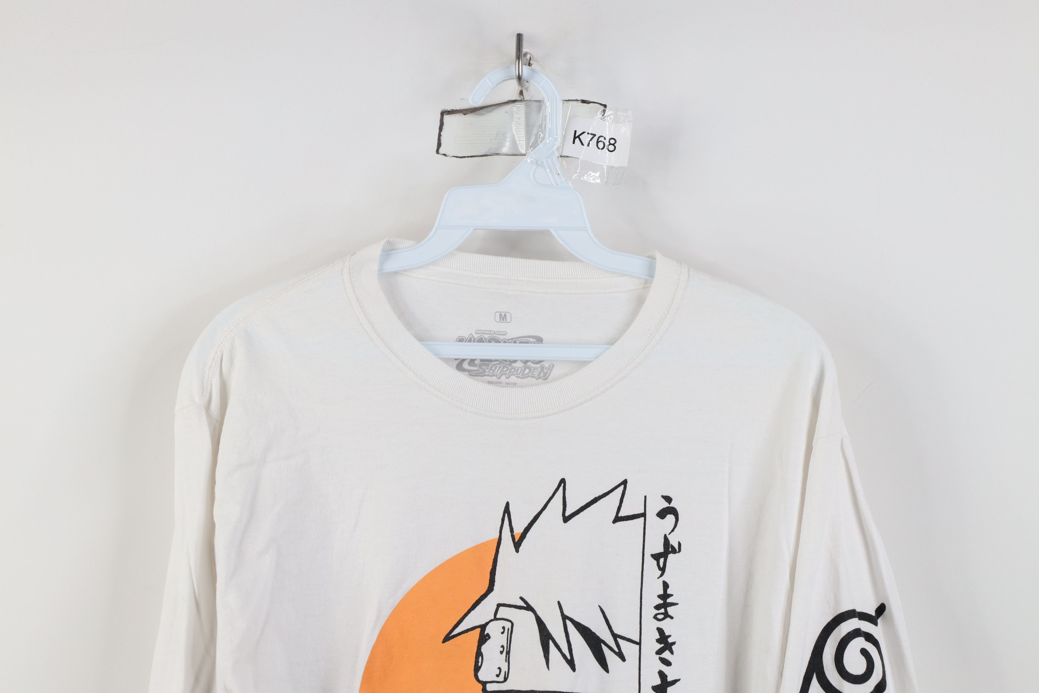 Vintage Vintage Y2K Shonen Jump Naruto Shippuden Long Sleeve T-Shirt Size US M / EU 48-50 / 2 - 2 Thumbnail