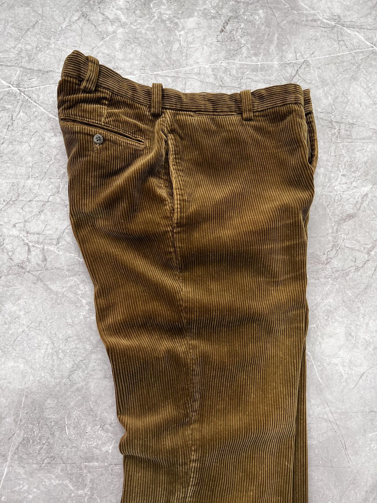 Polo Ralph Lauren × Vintage Vintage Velvet Corduroy Polo Ralph Lauren Baggy Pants Size US 34 / EU 50 - 11 Thumbnail