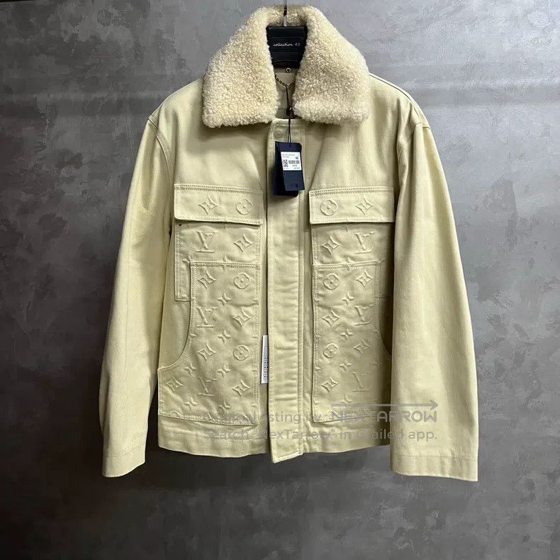Louis Vuitton Louis Vuitton Apricot Solid Lapel Pocket Jacket Size US S / EU 44-46 / 1 - 1 Thumbnail