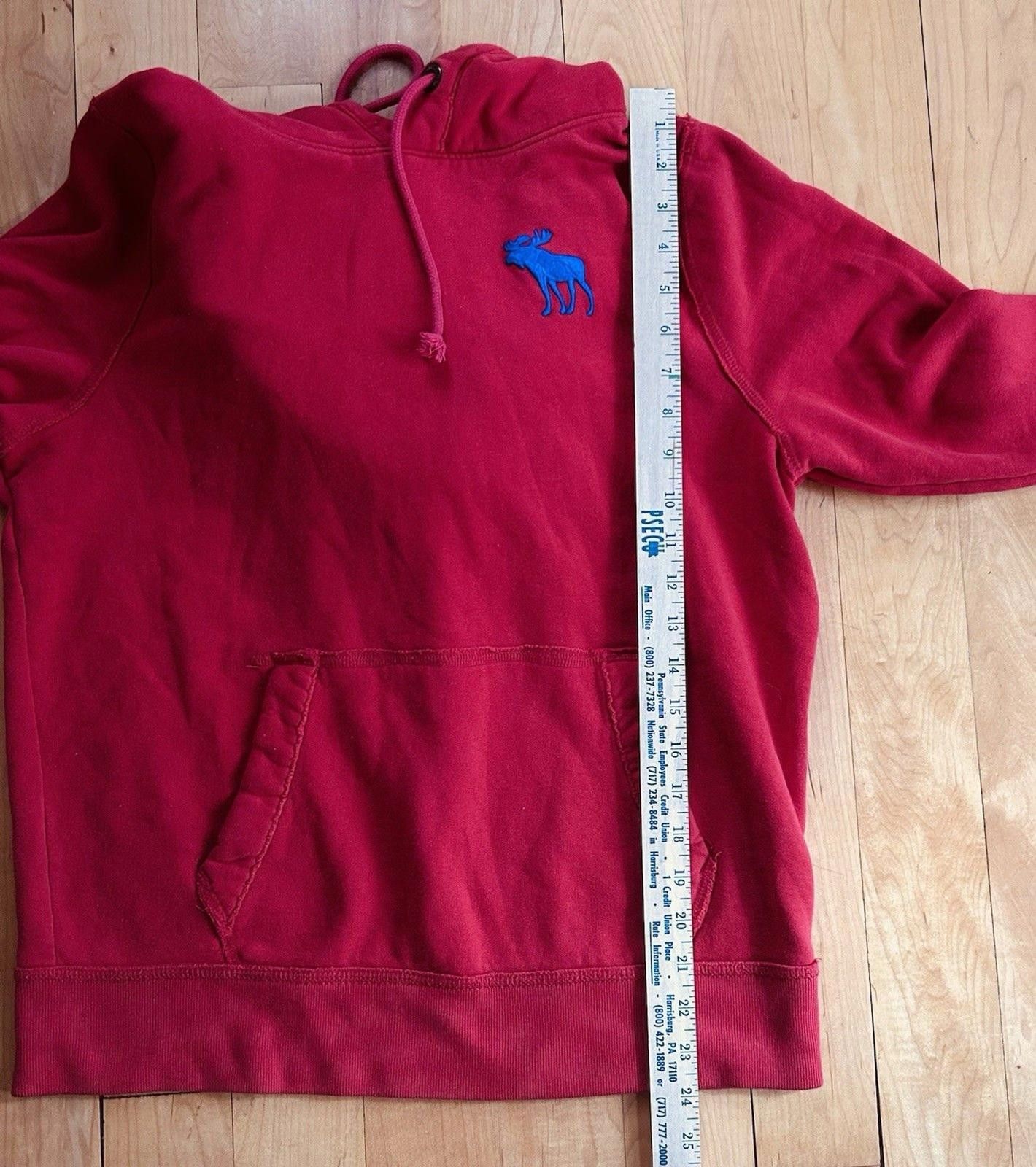 Abercrombie & Fitch VINTAGE 90's-Y2K Abercrombie & Fitch Hoodie Moose Sweatshirt Size US M / EU 48-50 / 2 - 4 Thumbnail