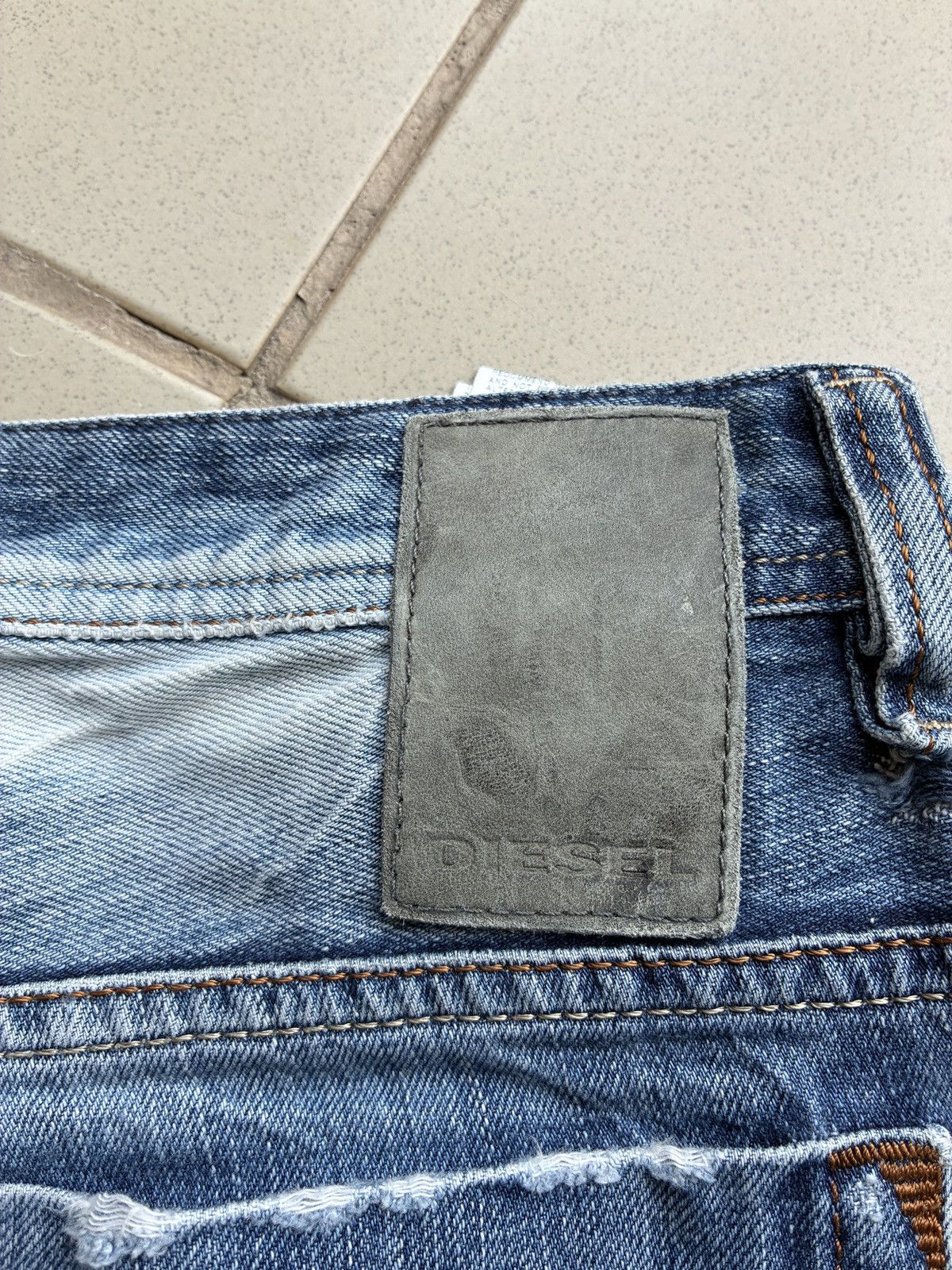 Diesel DIESEL SAFADO "Blue Eyecons" 0827V - Made in Italy - W33 L34 Size US 33 - 5 Thumbnail