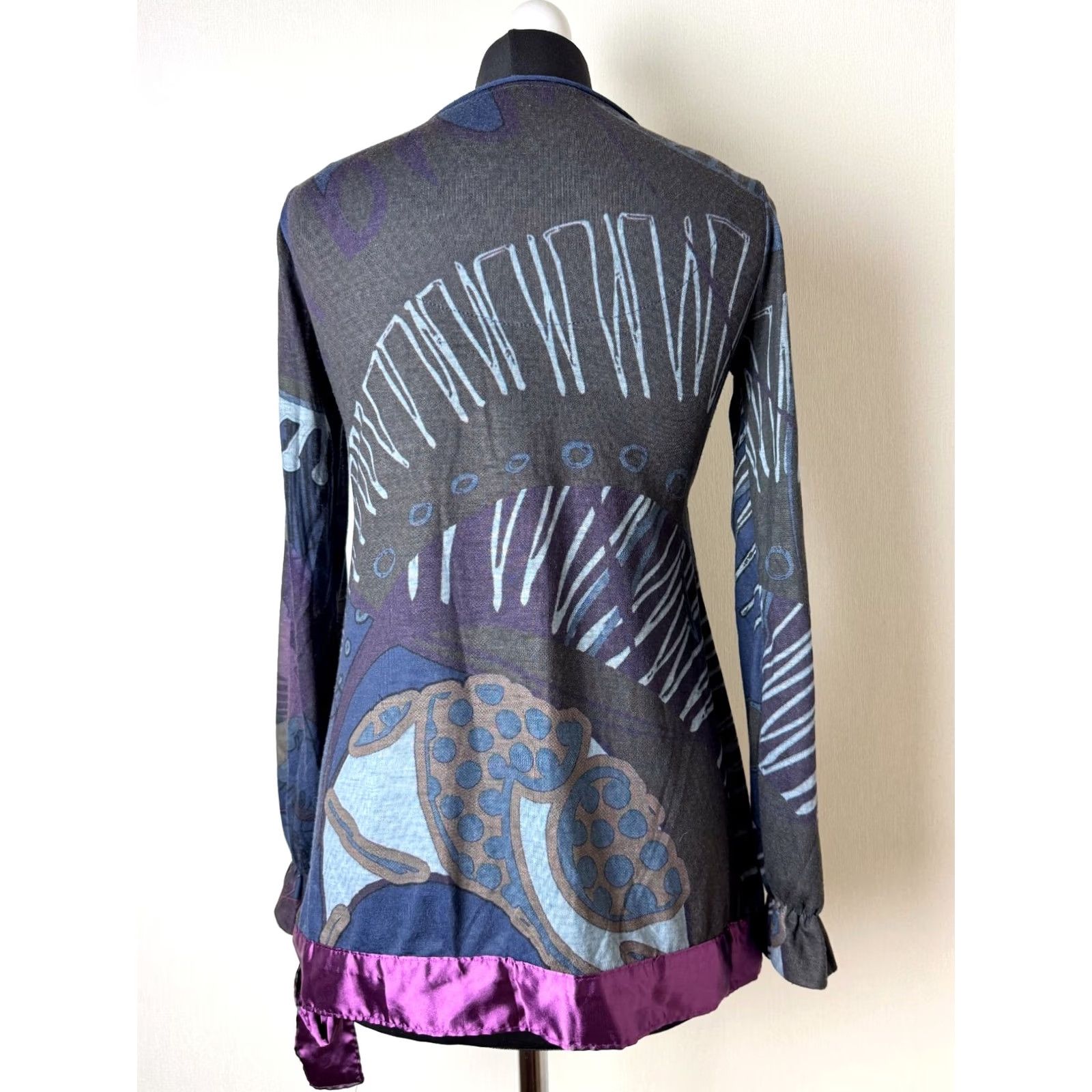 Desigual Desigual Shirt Tunic M Womens Multicoloured Long Sleeve Top Shirt Womens M Desigual Tunic Size M / US 6-8 / IT 42-44 - 7 Thumbnail