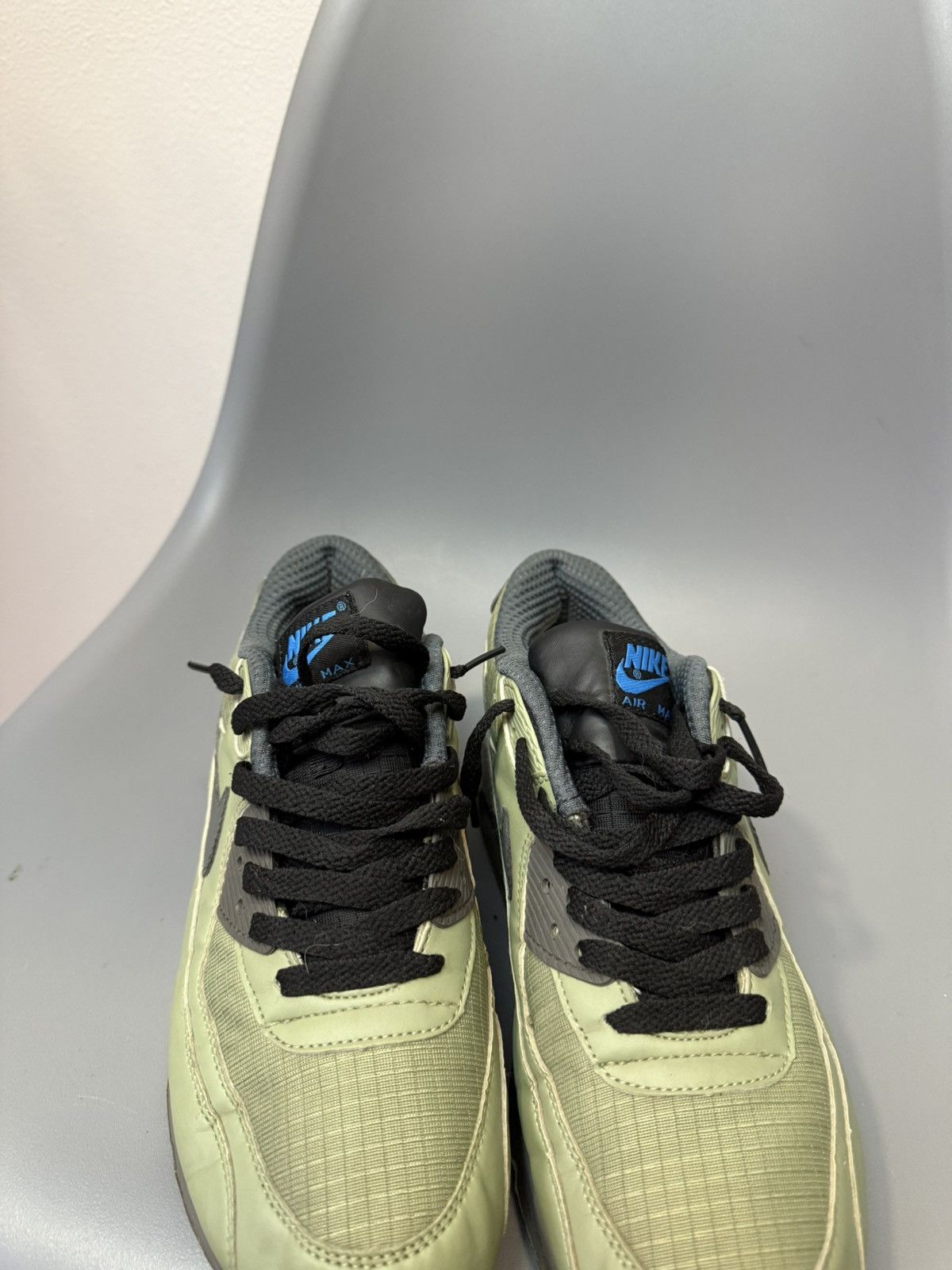 Nike Vintage Nike Air Max 90 Green Size US 8 / EU 41 - 14 Thumbnail
