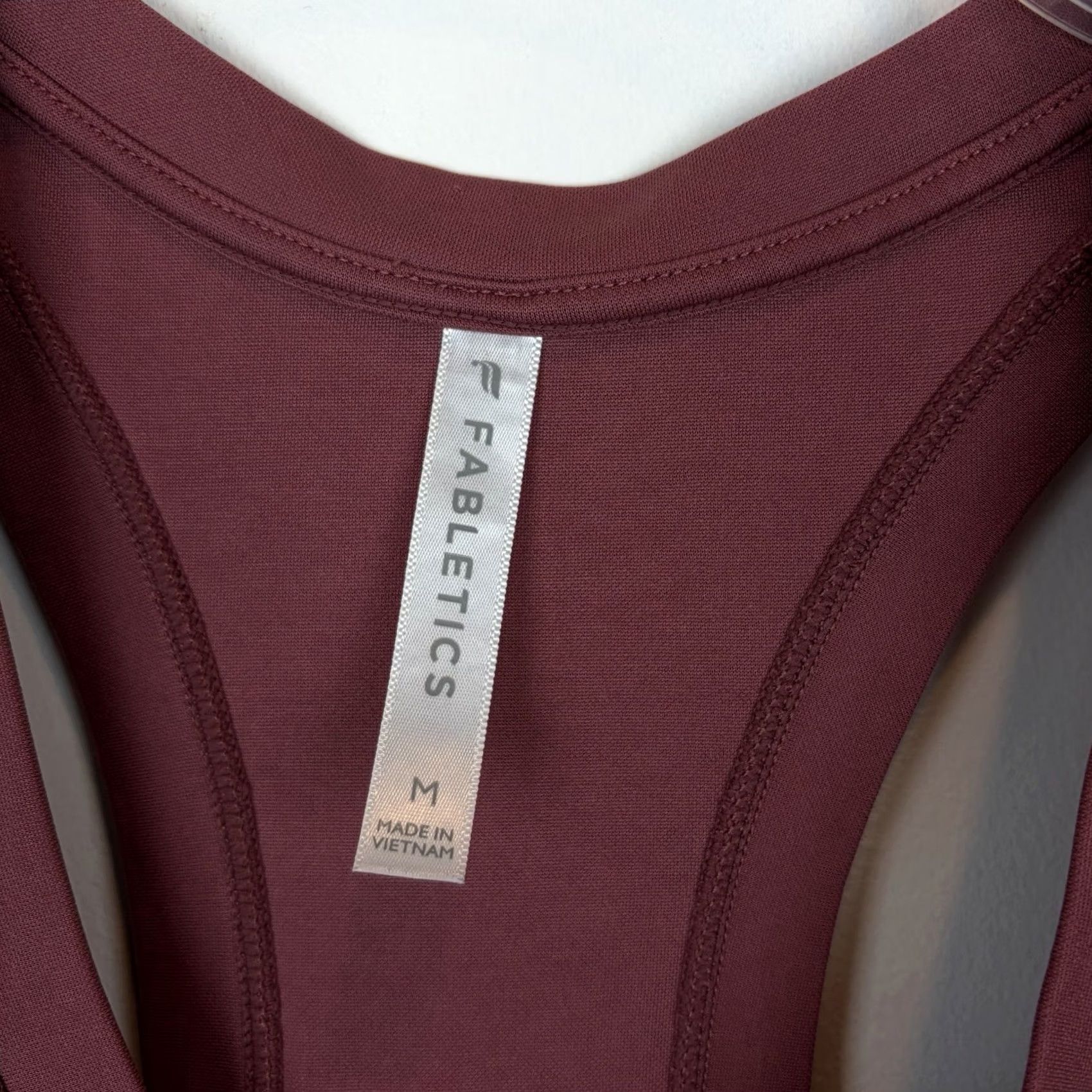Fabletics Fabletics Tank Shirt Womens Medium Pink Activewear Yoga Workout Breathable Gym Sleeveless Racerback Size M / US 6-8 / IT 42-44 - 3 Thumbnail