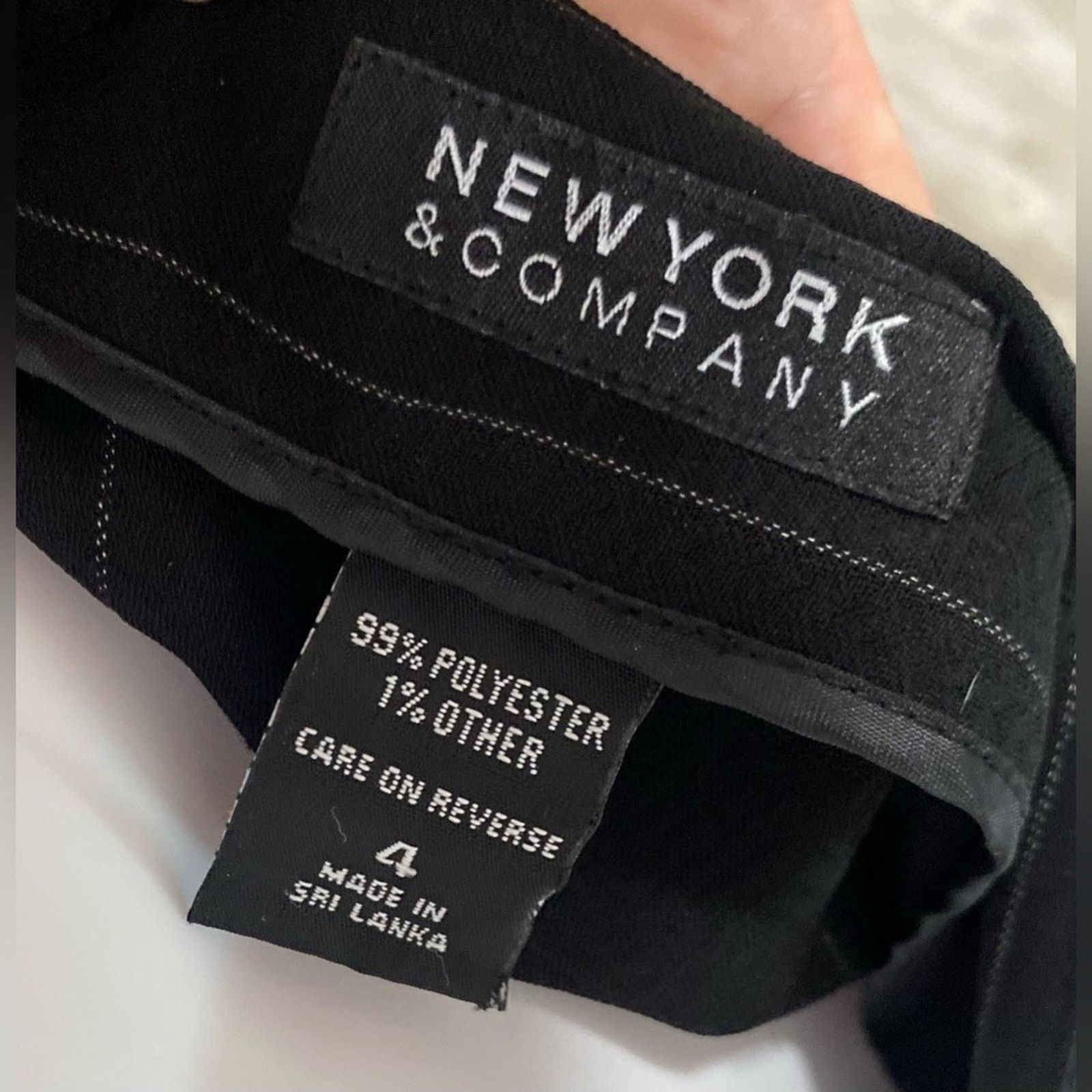 Other New York & Company | Pinstriped A Line Flair Midi Skirt | 4 Size 27" / US 4 / IT 40 - 3 Thumbnail