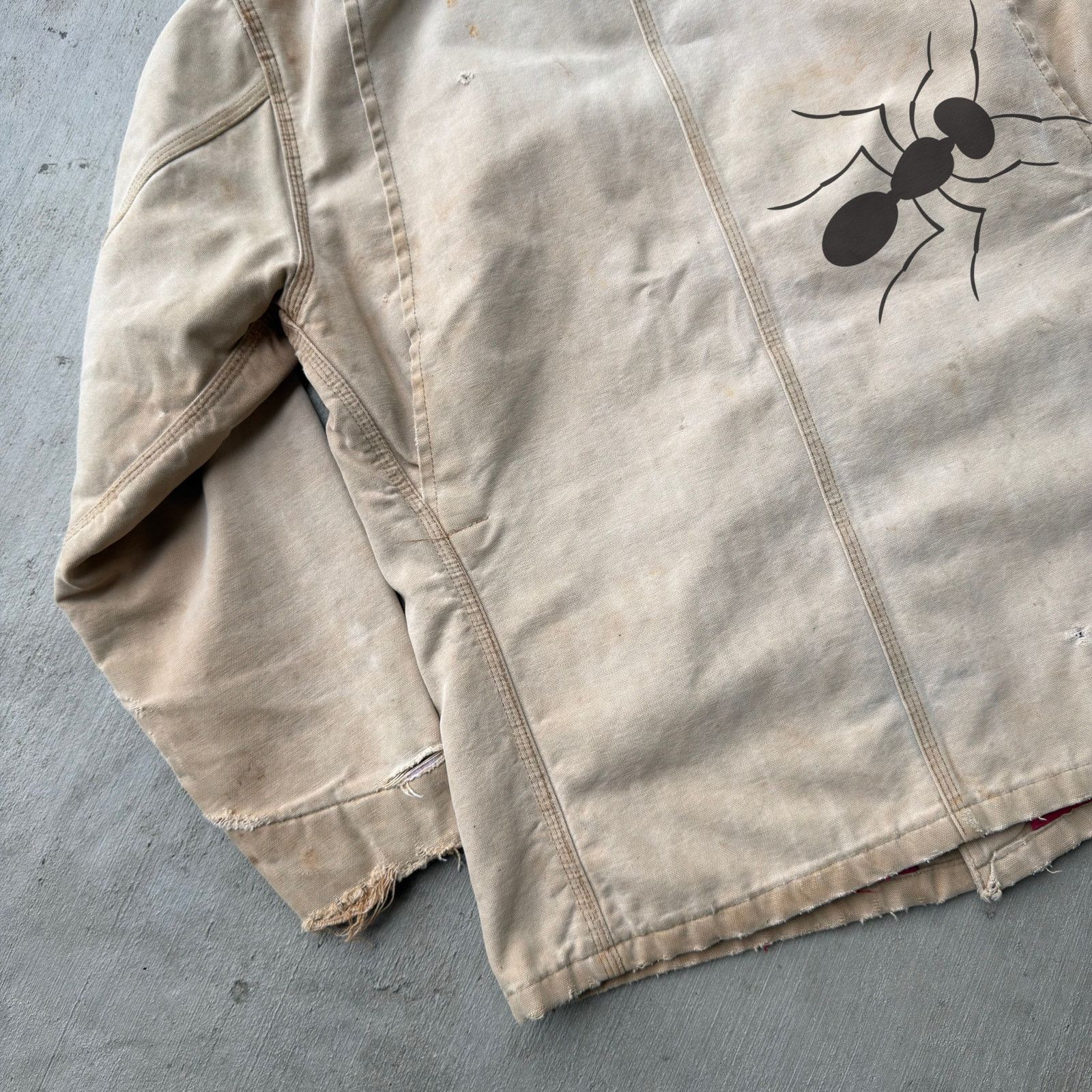 Carhartt × Vintage Carhartt faded brown button up chore work wear jacket Size US M / EU 48-50 / 2 - 7 Thumbnail