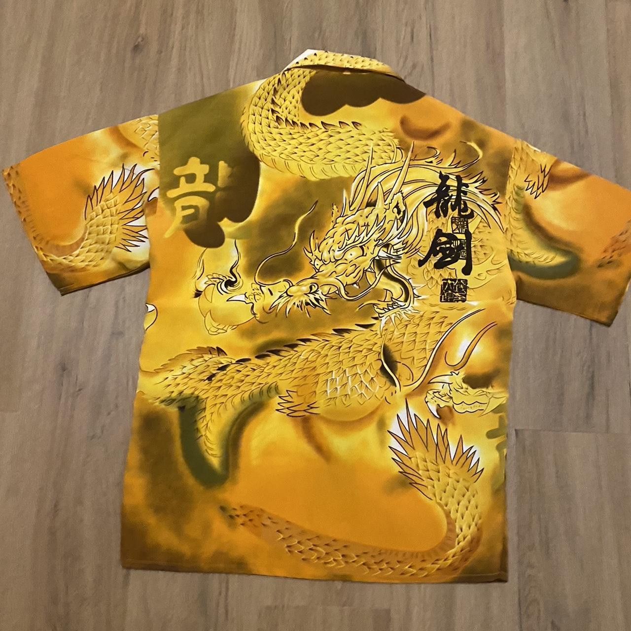 Other Yellow and black Vintage Boxy Japan Anime dragon Size US L / EU 52-54 / 3 - 2 Thumbnail