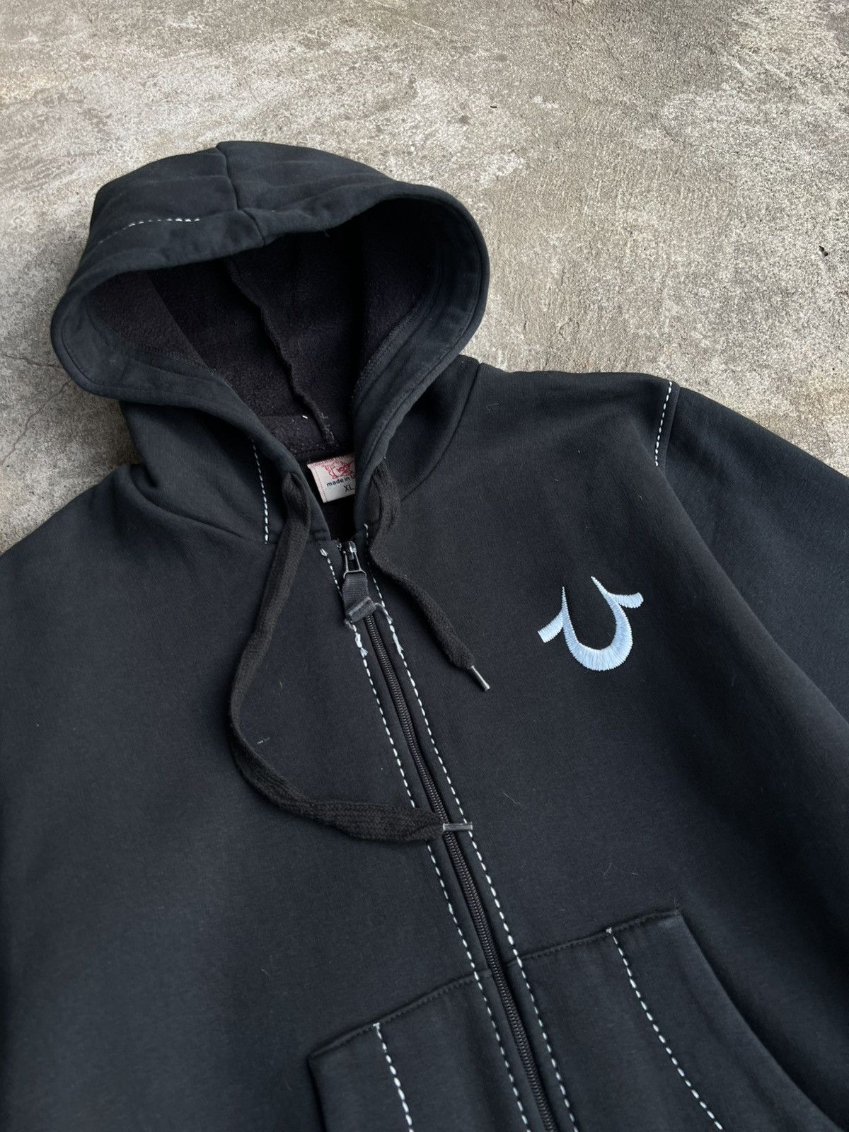 True Religion Crazy Vintage True Religion Zip Hoodie Y2K Chief Keef Style Size US M / EU 48-50 / 2 - 8 Thumbnail