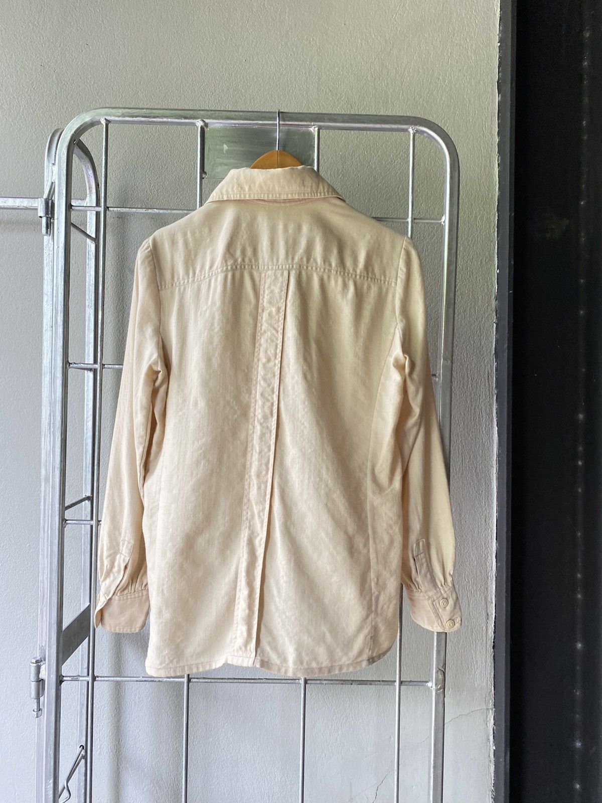 Dior Christian Dior vintage beige shirt Size L / US 10 / IT 46 - 8 Thumbnail