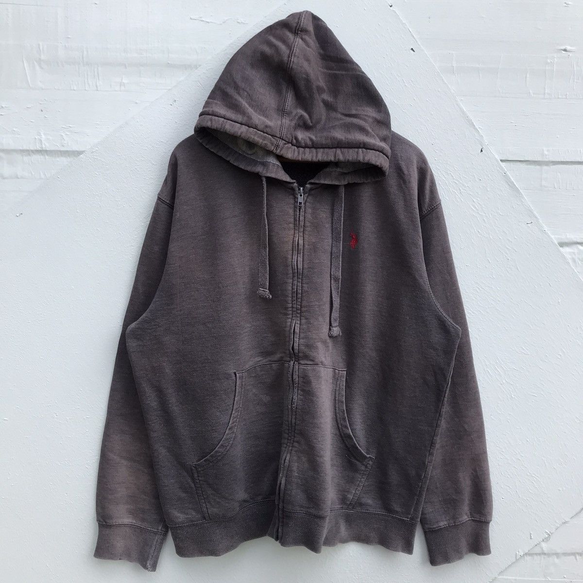 U.S. Polo Assn. Vintage U.S Polo Assasin Hoodie Zip-Up Sweater Size US L / EU 52-54 / 3 - 1 Thumbnail