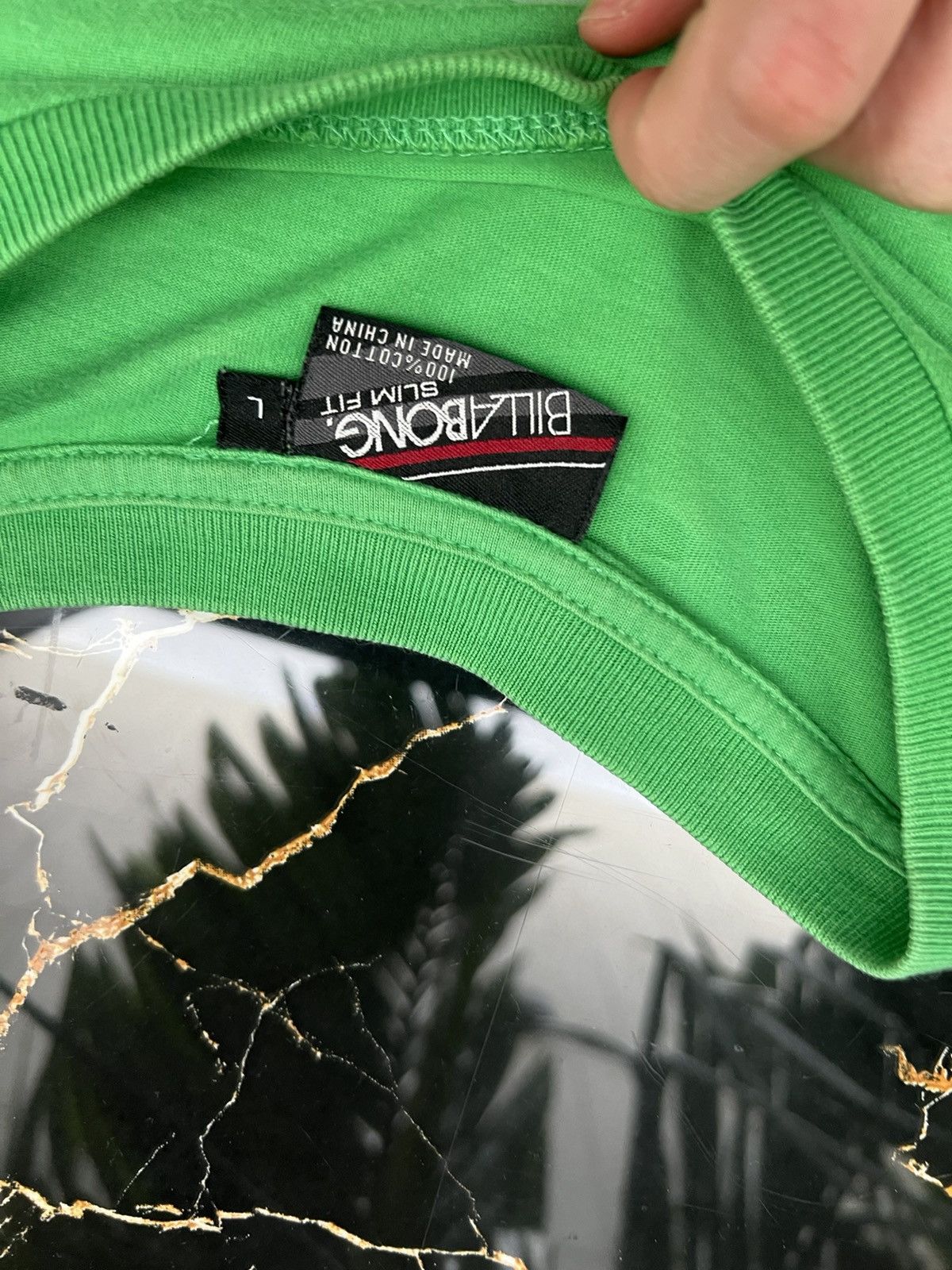 Billabong × Vintage 90's BILLABONG RARE BIG LOGO Y2K TEE SURF Size US L / EU 52-54 / 3 - 5 Thumbnail