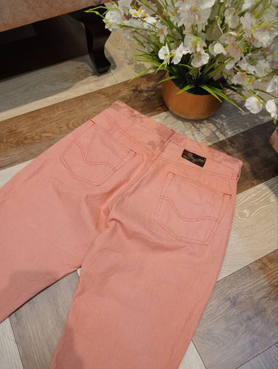 Nepenthes NEPENTHES HOGGS HOGGS HOGGS DENIM PANTS - SIZE 30 PEACH Size US 30 / EU 46 - 2 Thumbnail