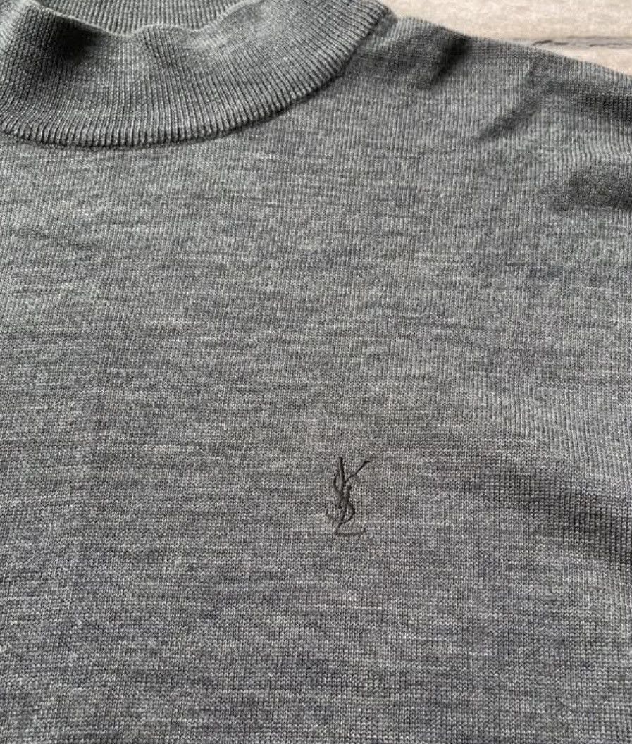 Yves Saint Laurent Vintage Yves Saint Laurent Turtleneck Knitwear Size US L / EU 52-54 / 3 - 2 Thumbnail