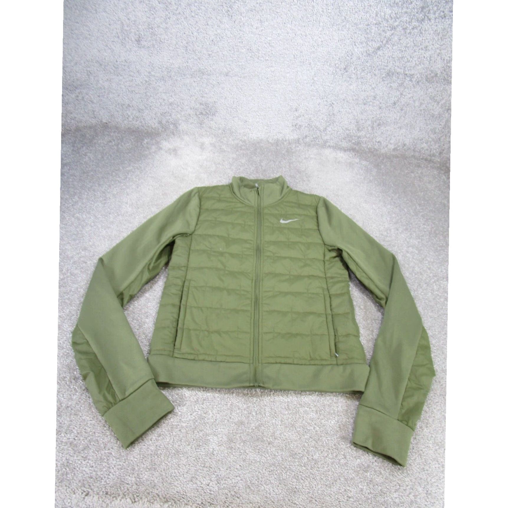 Nike women's essential quilted running jacke sales
