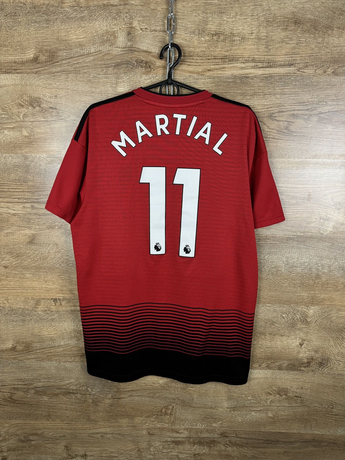 Adidas × Vintage Mens Adidas Anthony Martial Manchester United T-shirt tee Size US L / EU 52-54 / 3 - 1 Thumbnail