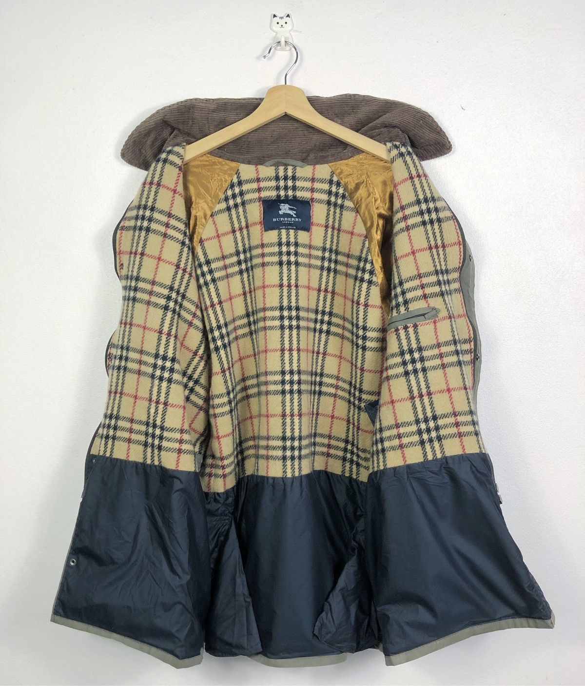 Burberry Vintage Faded Burberry Jacket Nova Check Made in England Size US XXL / EU 58 / 5 - 8 Thumbnail