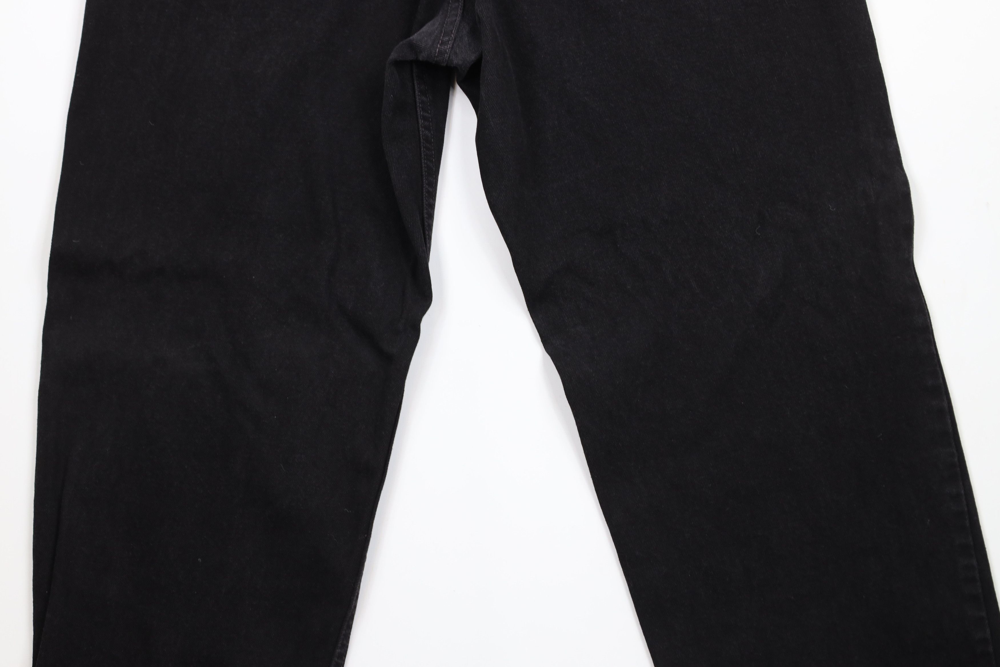 Levi's Vintage 90s Levis 550 Relaxed Fit Denim Jeans Black Cotton Size US 36 / EU 52 - 12 Thumbnail
