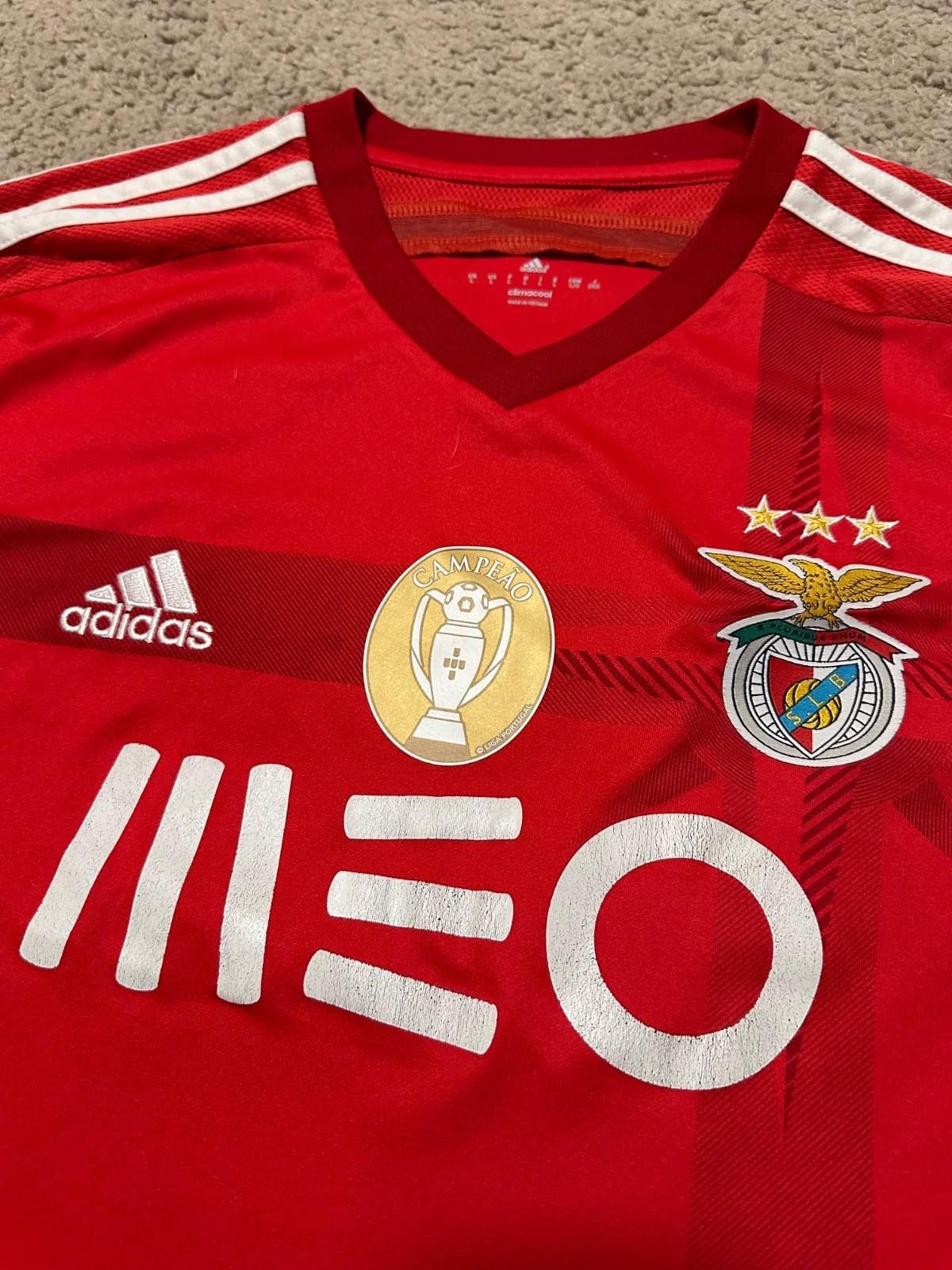 Adidas BENFICA 2014-2015 HOME FOOTBALL SHIRT SOCCER JERSEY ADIDAS Size US L / EU 52-54 / 3 - 5 Thumbnail