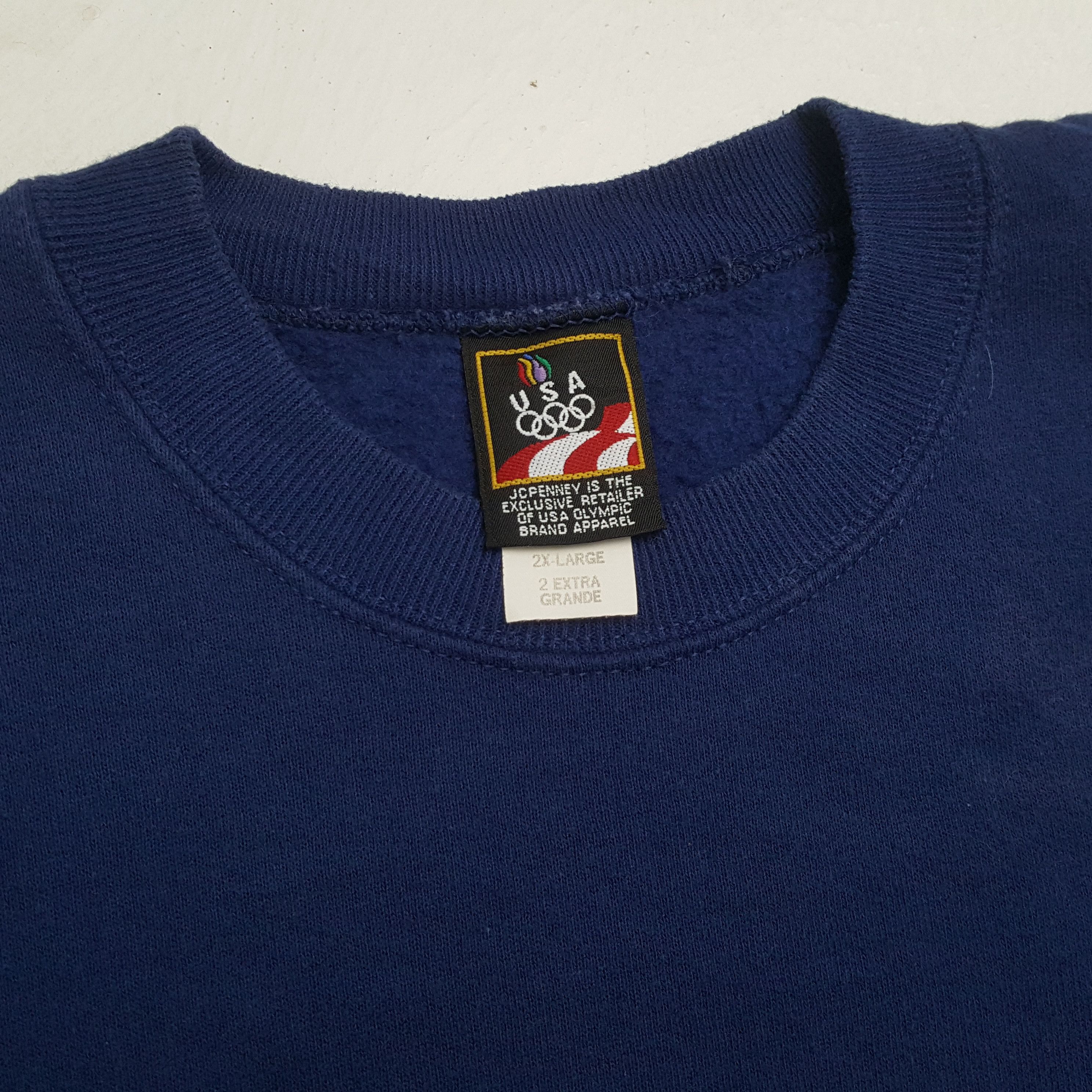 USA Olympics × Vintage OLYMPICS USA Sports Promo Style Vintage Sweatshirt Size US XL / EU 56 / 4 - 8 Thumbnail