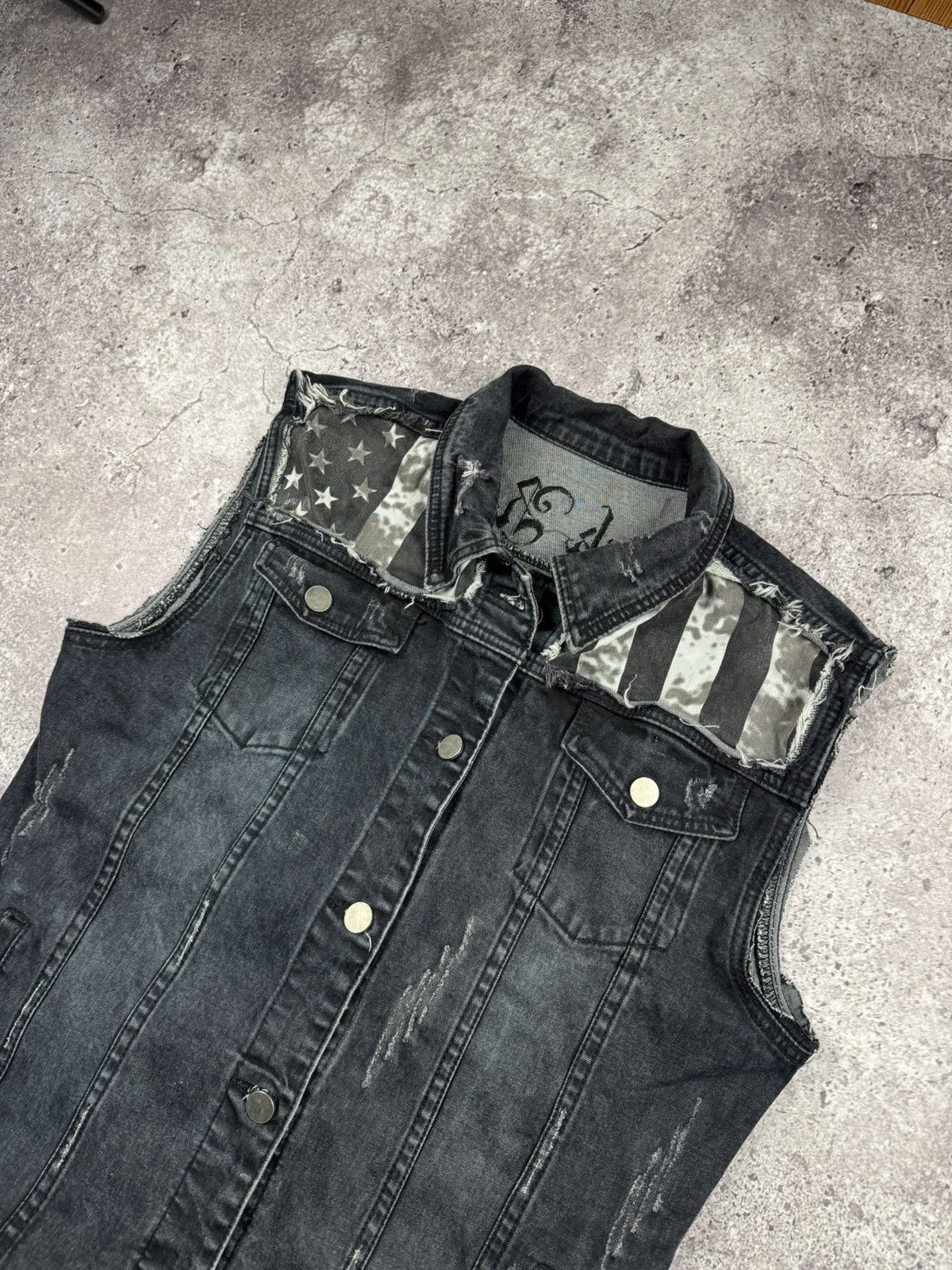 Affliction Affliction style Rock Rebel distressed punk rock Y2K vest Size US S / EU 44-46 / 1 - 2 Thumbnail