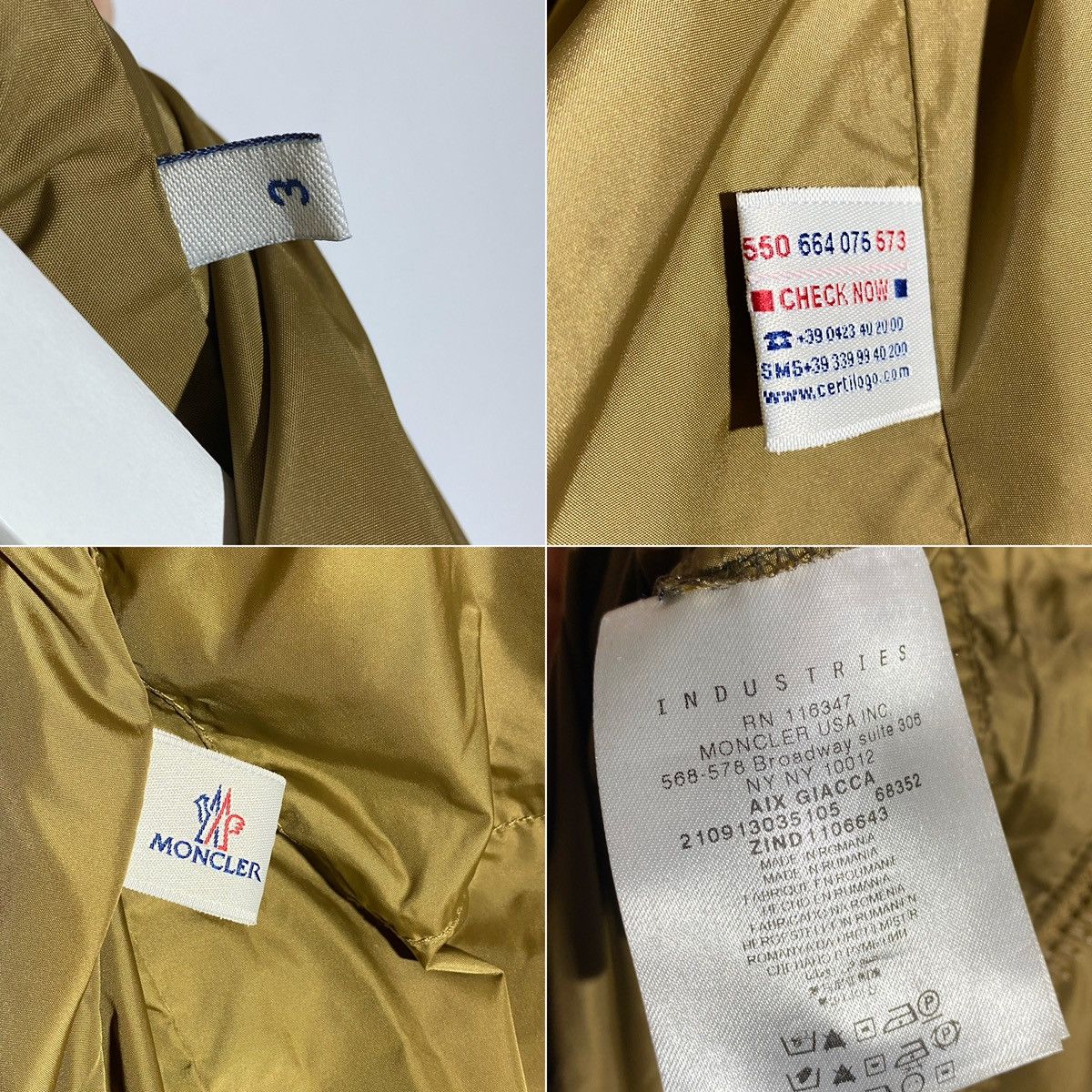 Moncler Moncler Nylon Gold Old Money Vibes Authentic Jacket Size US M / EU 48-50 / 2 - 23 Thumbnail
