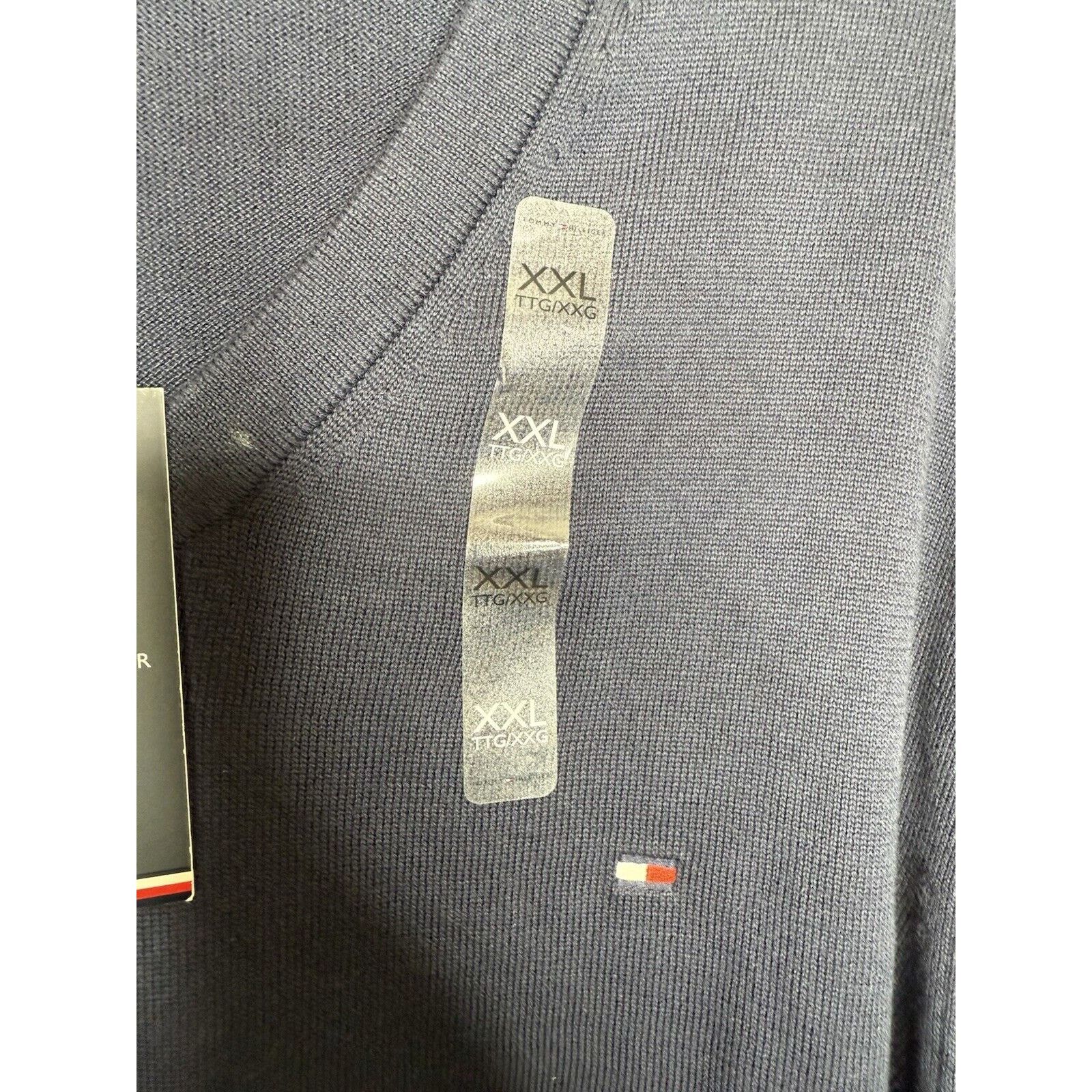 Tommy Hilfiger Tommy Hilfiger Sweater Navy Blue Men’s XXL Essential Solid Size US XXL / EU 58 / 5 - 4 Thumbnail