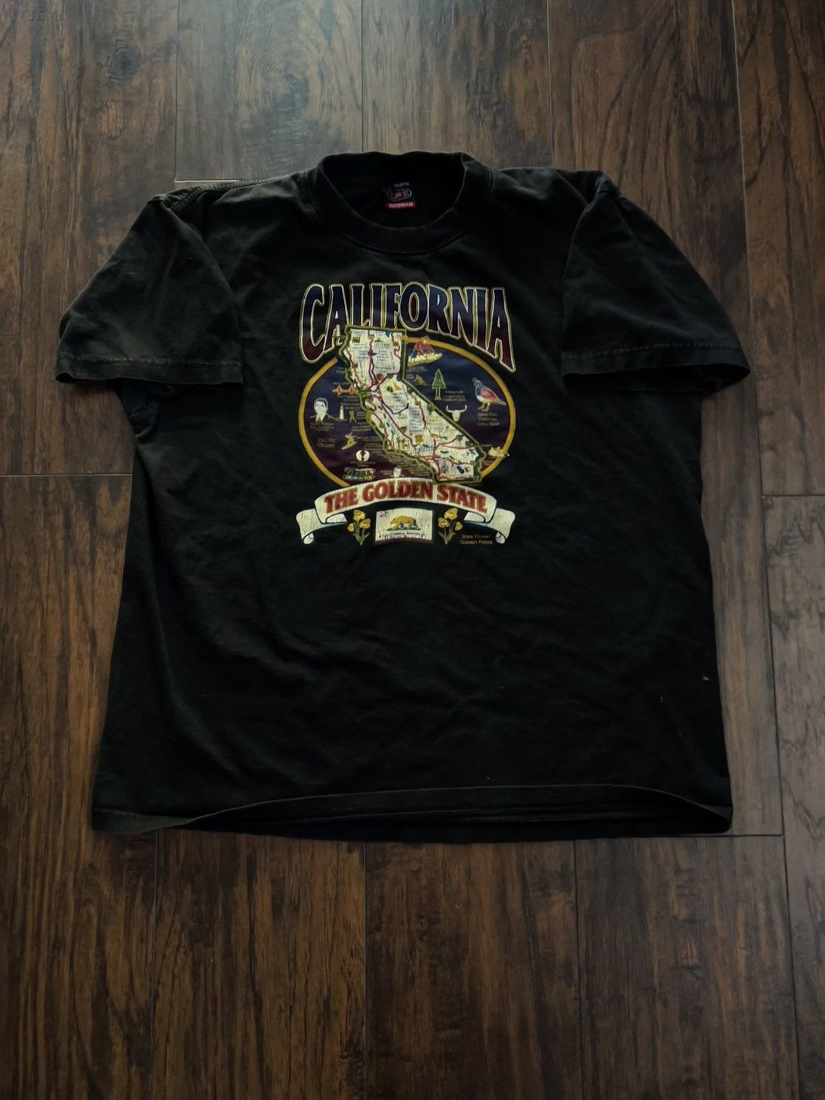 Vintage California Golden State Tee Size US XL / EU 56 / 4 - 2 Thumbnail