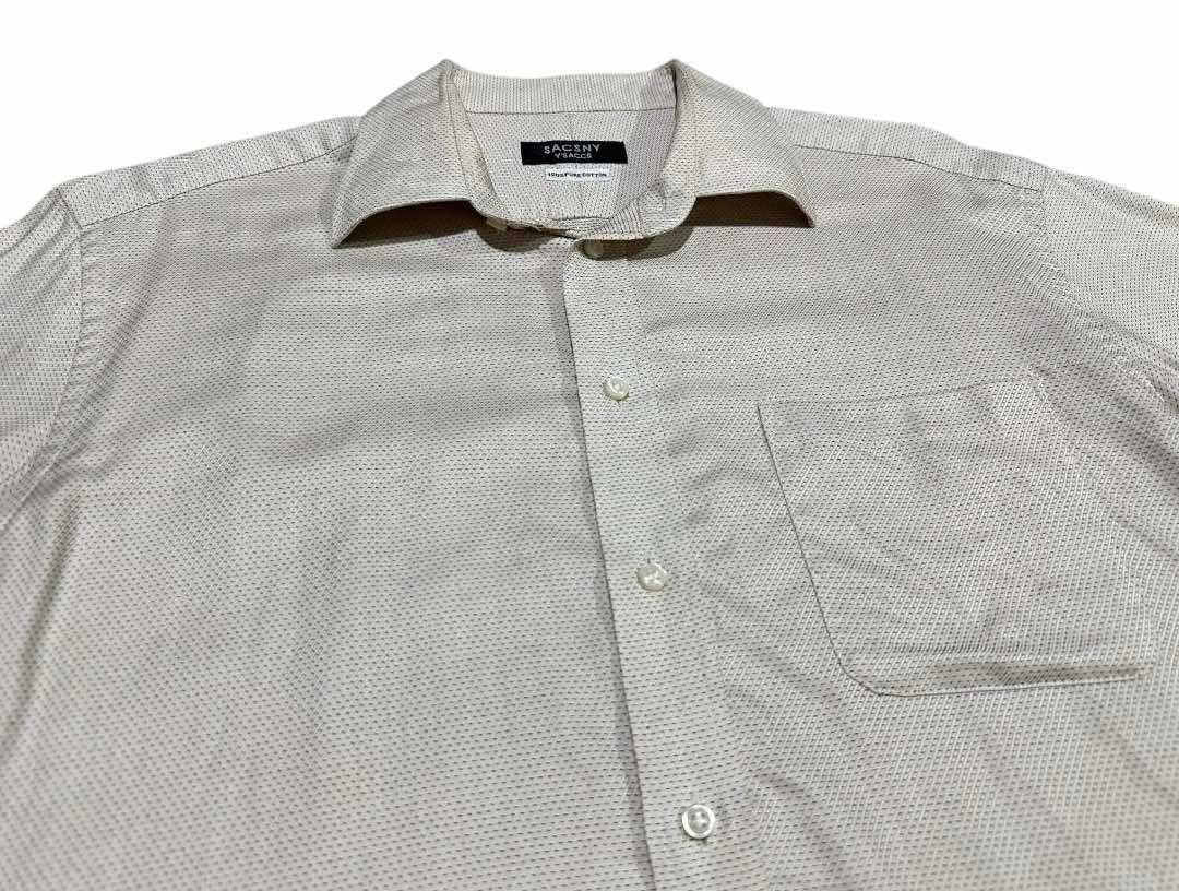 Yohji Yamamoto 🔥Vintage Sacsny Y’Saccs By Yohji Yamamoto Shirt Short Sleeve Size US XL / EU 56 / 4 - 1 Thumbnail