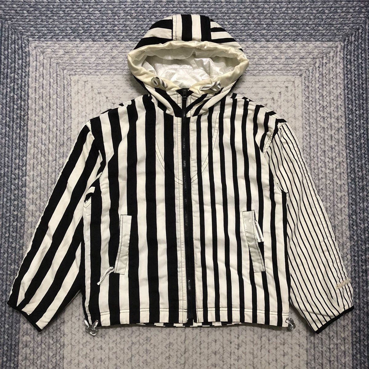 Rare Vintage Salomon Striped Ski Jacket