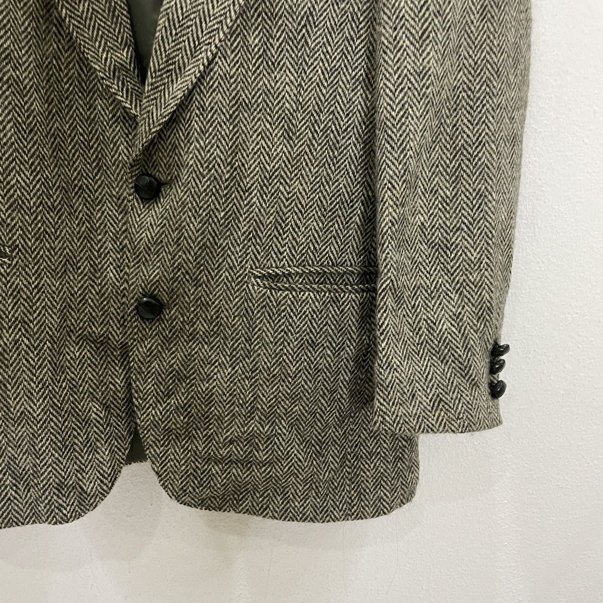 Harris Tweed Vintge Harris Tweed Coat Jacket Size US M / EU 48-50 / 2 - 2 Thumbnail