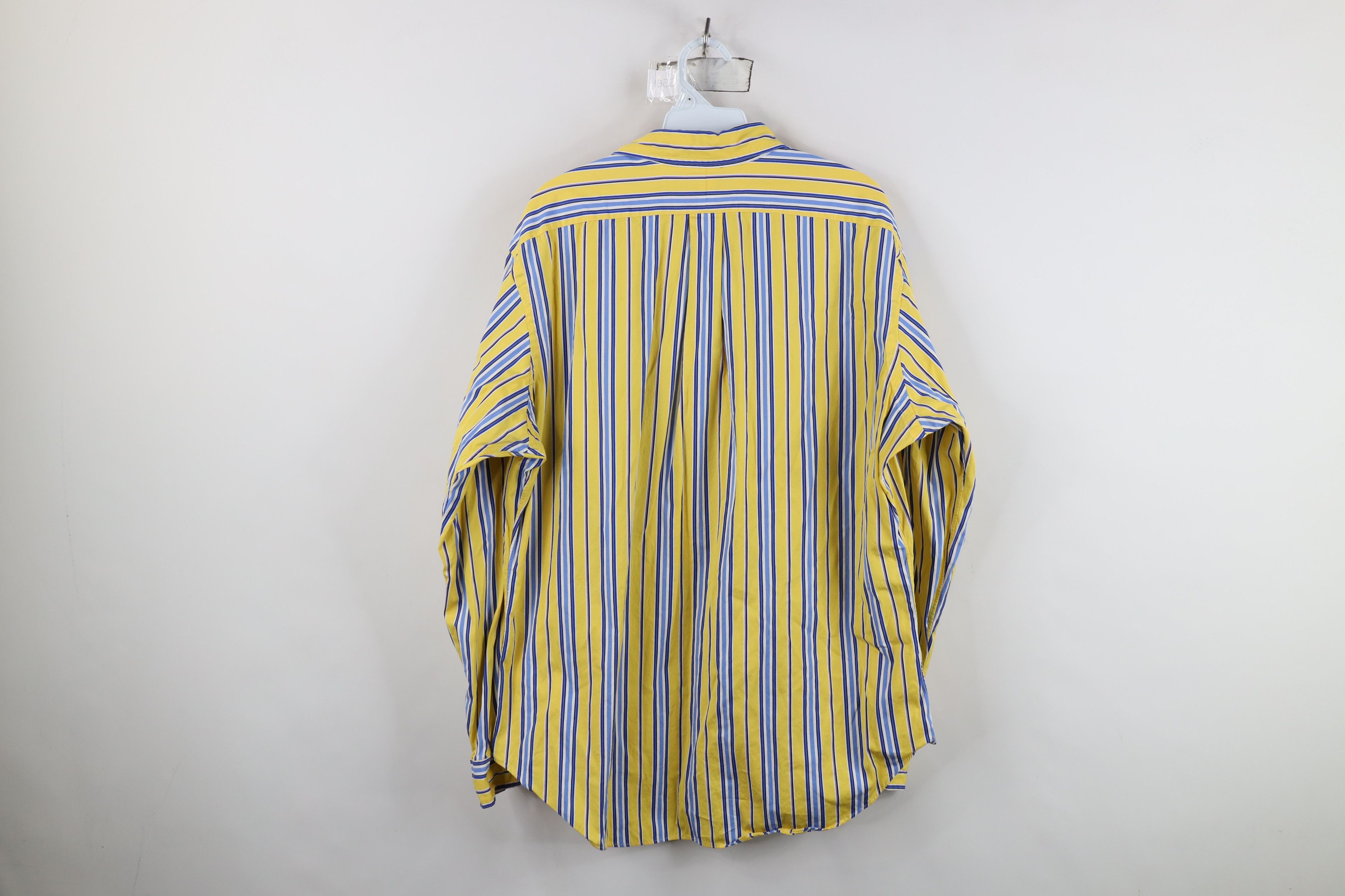 Polo Ralph Lauren Vintage 90s Ralph Lauren Block Collared Button Down Shirt Size US L / EU 52-54 / 3 - 8 Thumbnail
