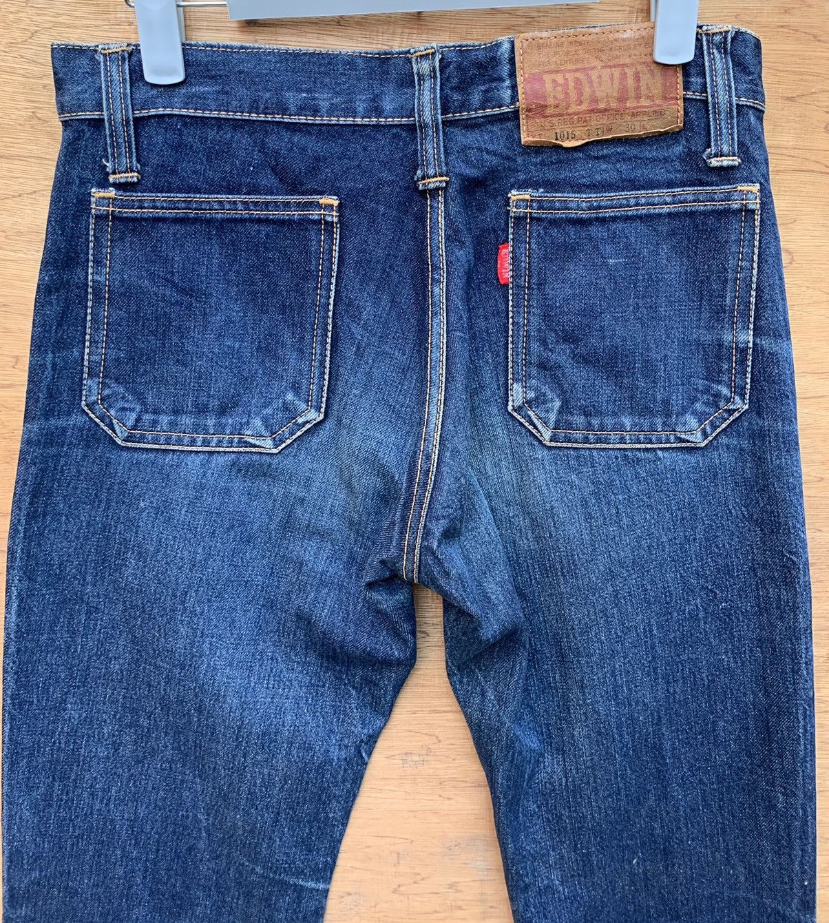 Edwin × Vintage Vintage Edwin Super Flare Bush Pant Bell Bottom Denim Size US 28 / EU 44 - 14 Thumbnail