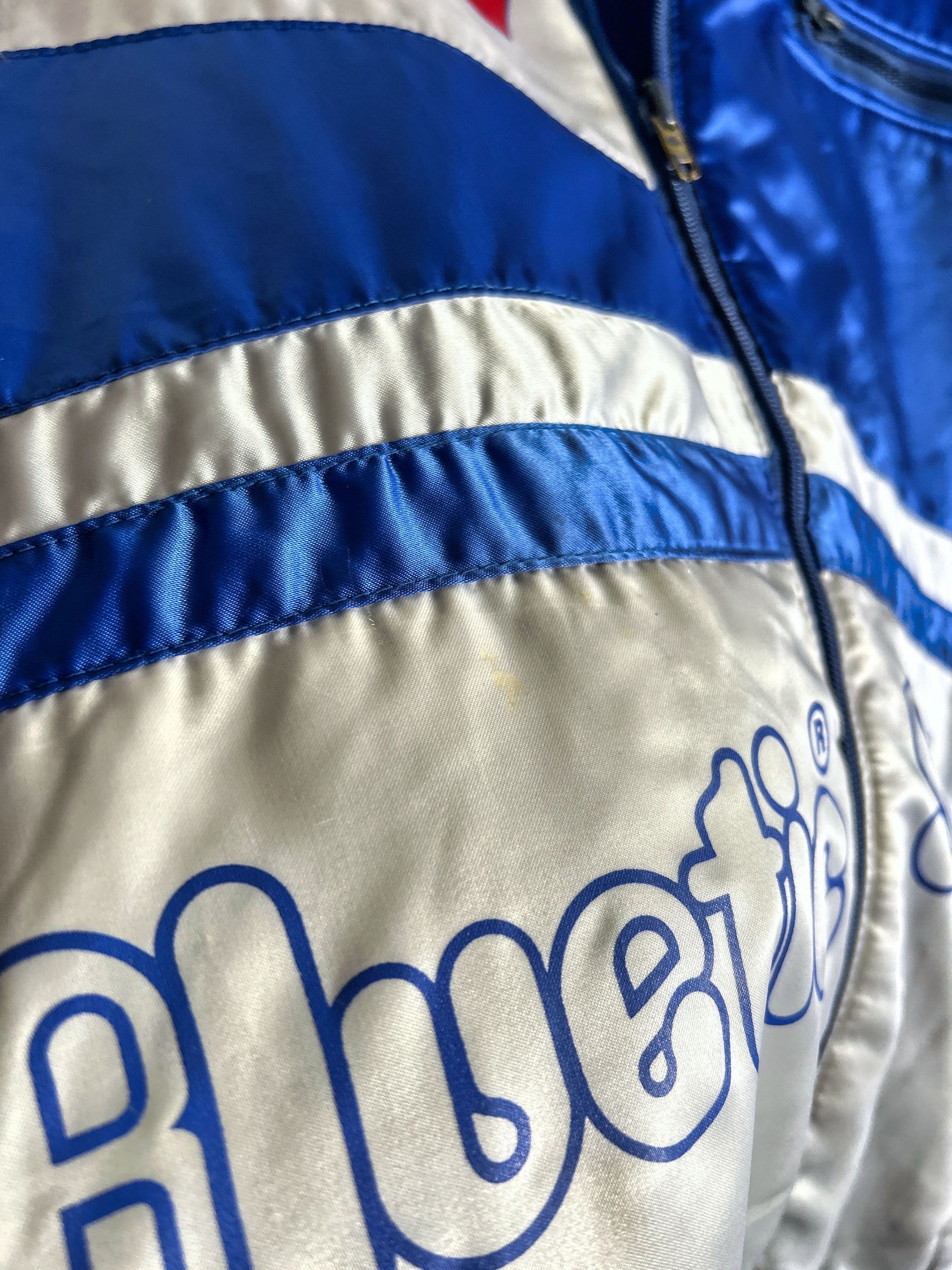 Vintage Blue Puffer Bomber Jacket Minimal Oversized Outerwear Size US M / EU 48-50 / 2 - 16 Thumbnail