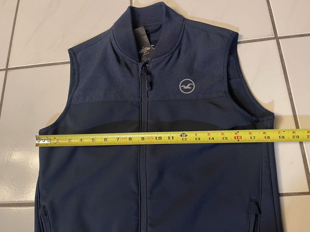 Hollister Hollister Softshell Vest Jacket Mens XS Blue Full Zip Size US XS / EU 42 / 0 - 5 Thumbnail