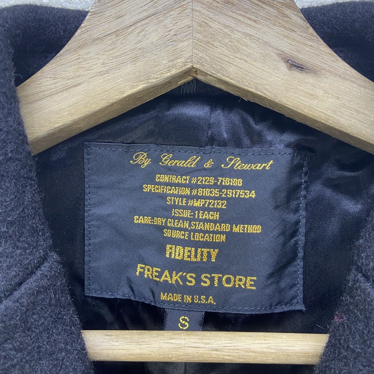 Fidelity Fidelity X Freak’s Store by Gerald & Stewart Wool Coat Size US S / EU 44-46 / 1 - 11 Thumbnail