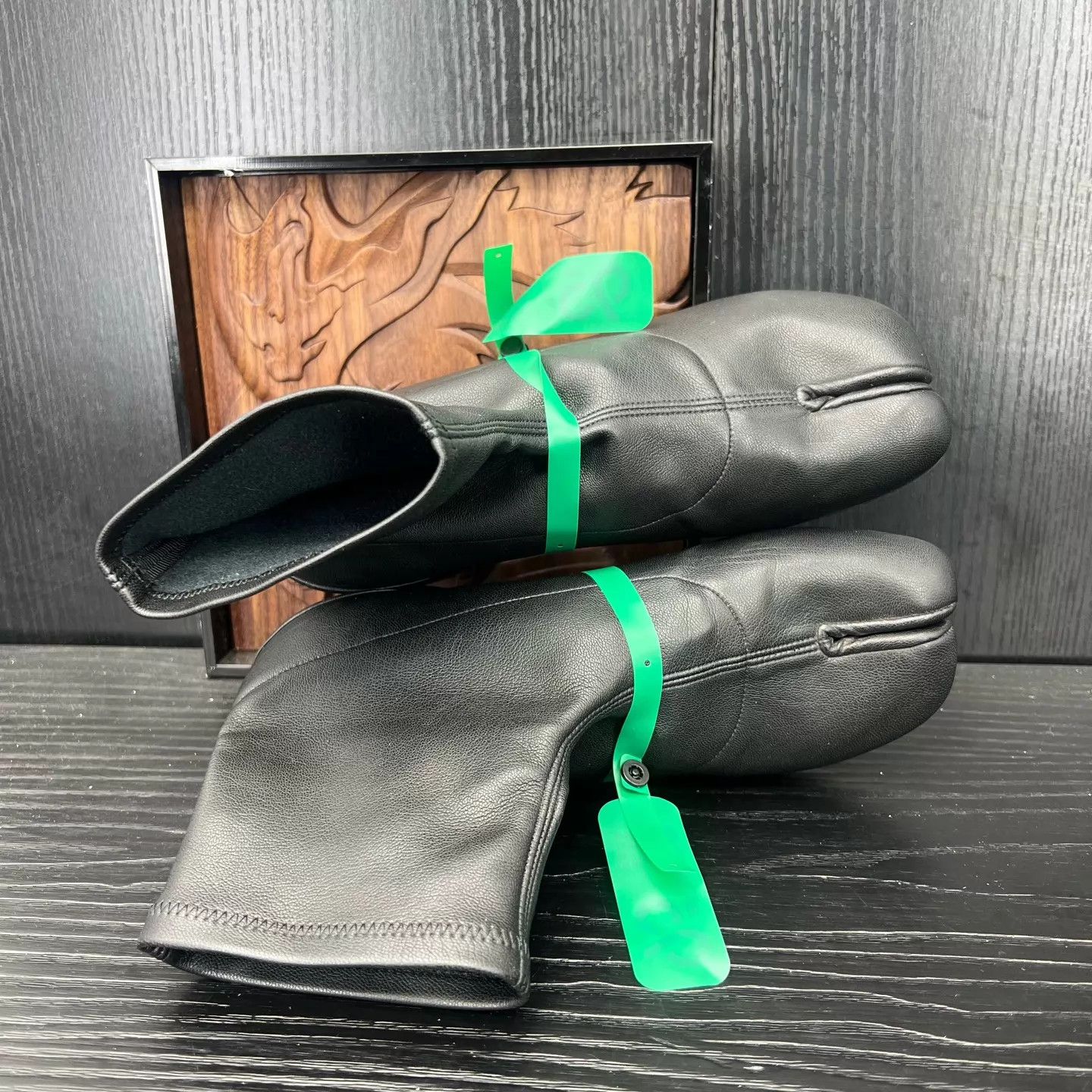 Maison Margiela Maison Margiela Tabi Black Short Boots 37 Worn 2x Size US 6.5 / IT 36.5 - 6 Thumbnail