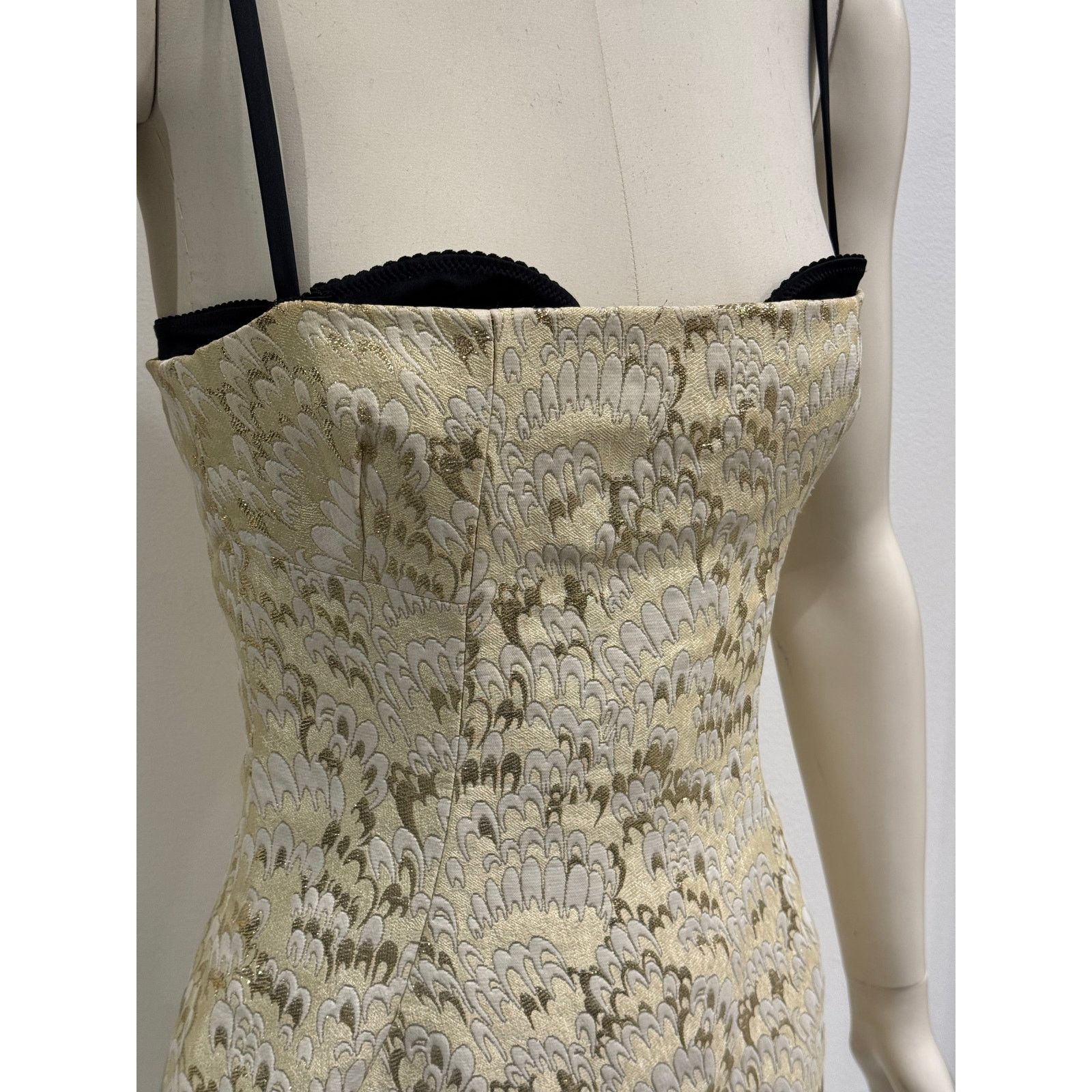 Dolce & Gabbana S/S2003 Dolce & Gabbana corset bra bodycon dress Size M / US 6-8 / IT 42-44 - 8 Thumbnail